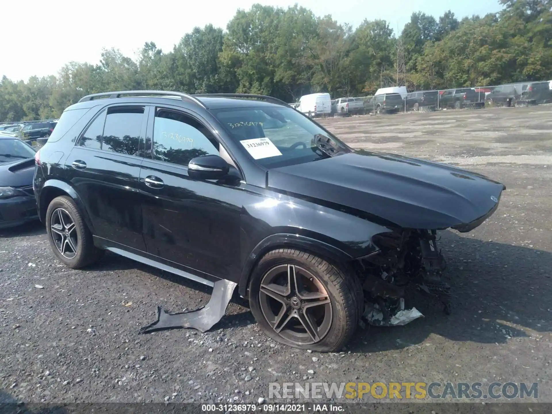 1 Photograph of a damaged car 4JGFB4KB2LA008606 MERCEDES-BENZ GLE 2020