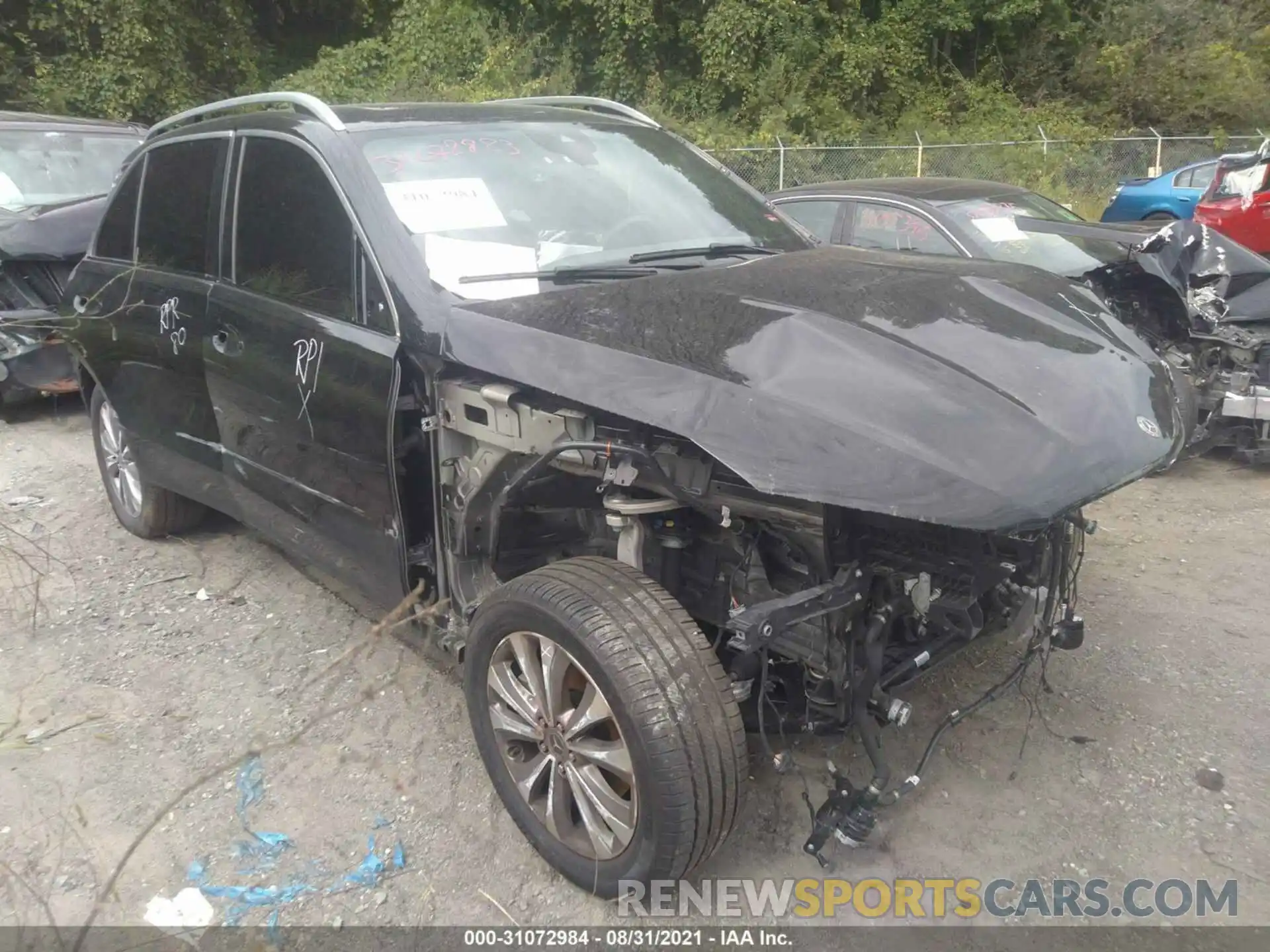 1 Photograph of a damaged car 4JGFB4KB2LA036065 MERCEDES-BENZ GLE 2020