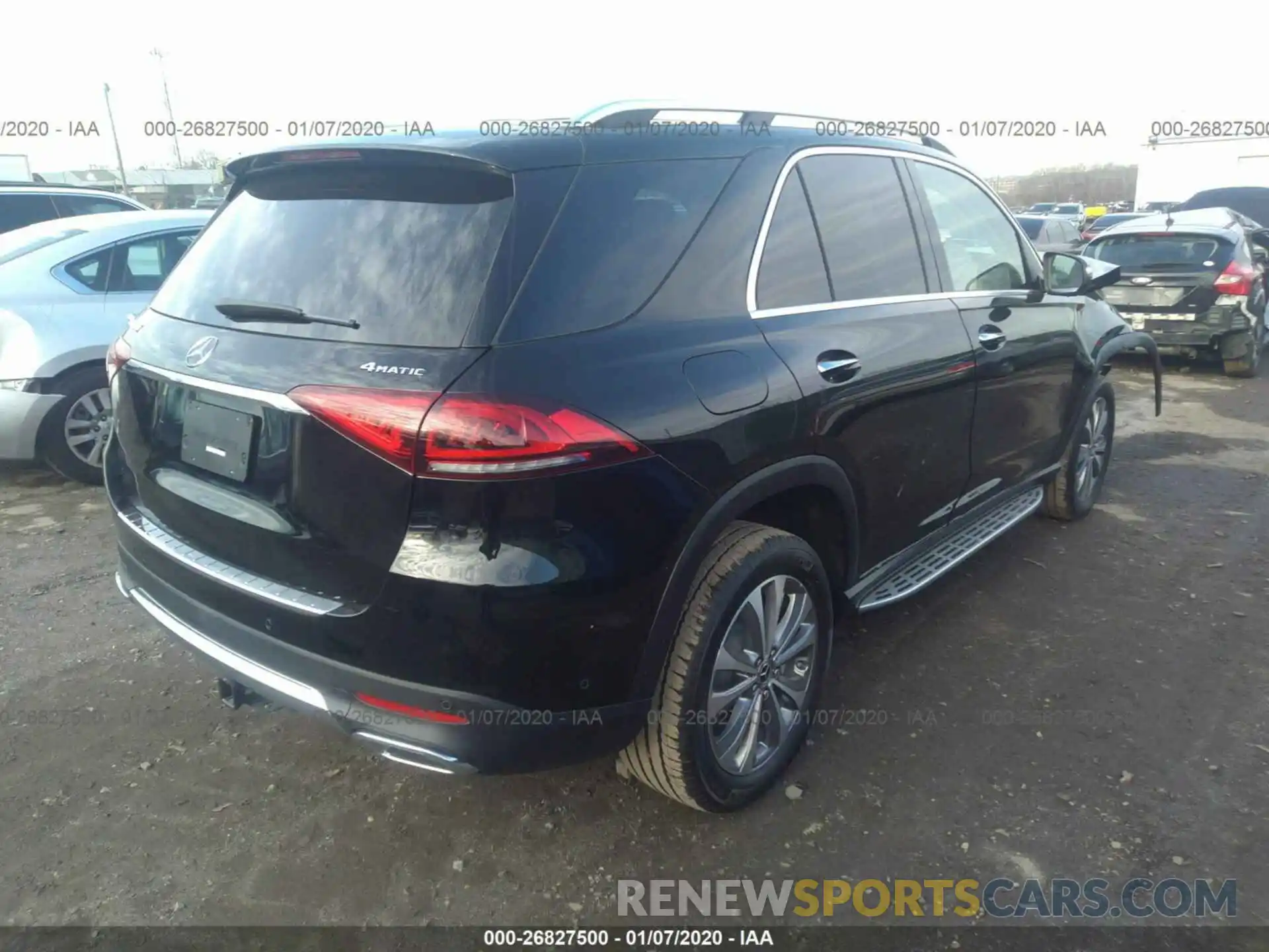 4 Фотография поврежденного автомобиля 4JGFB4KB2LA036129 MERCEDES-BENZ GLE 2020