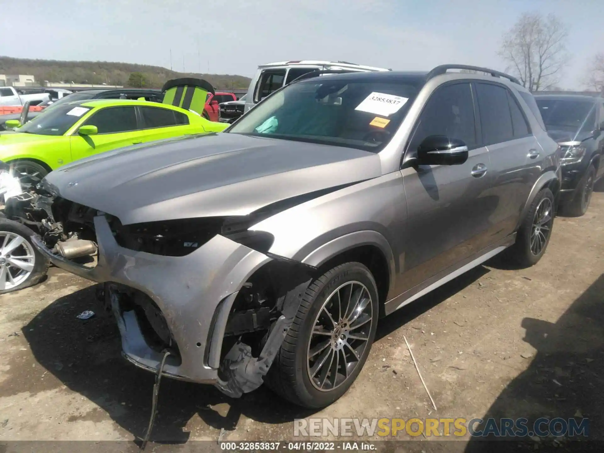 2 Фотография поврежденного автомобиля 4JGFB4KB2LA082107 MERCEDES-BENZ GLE 2020