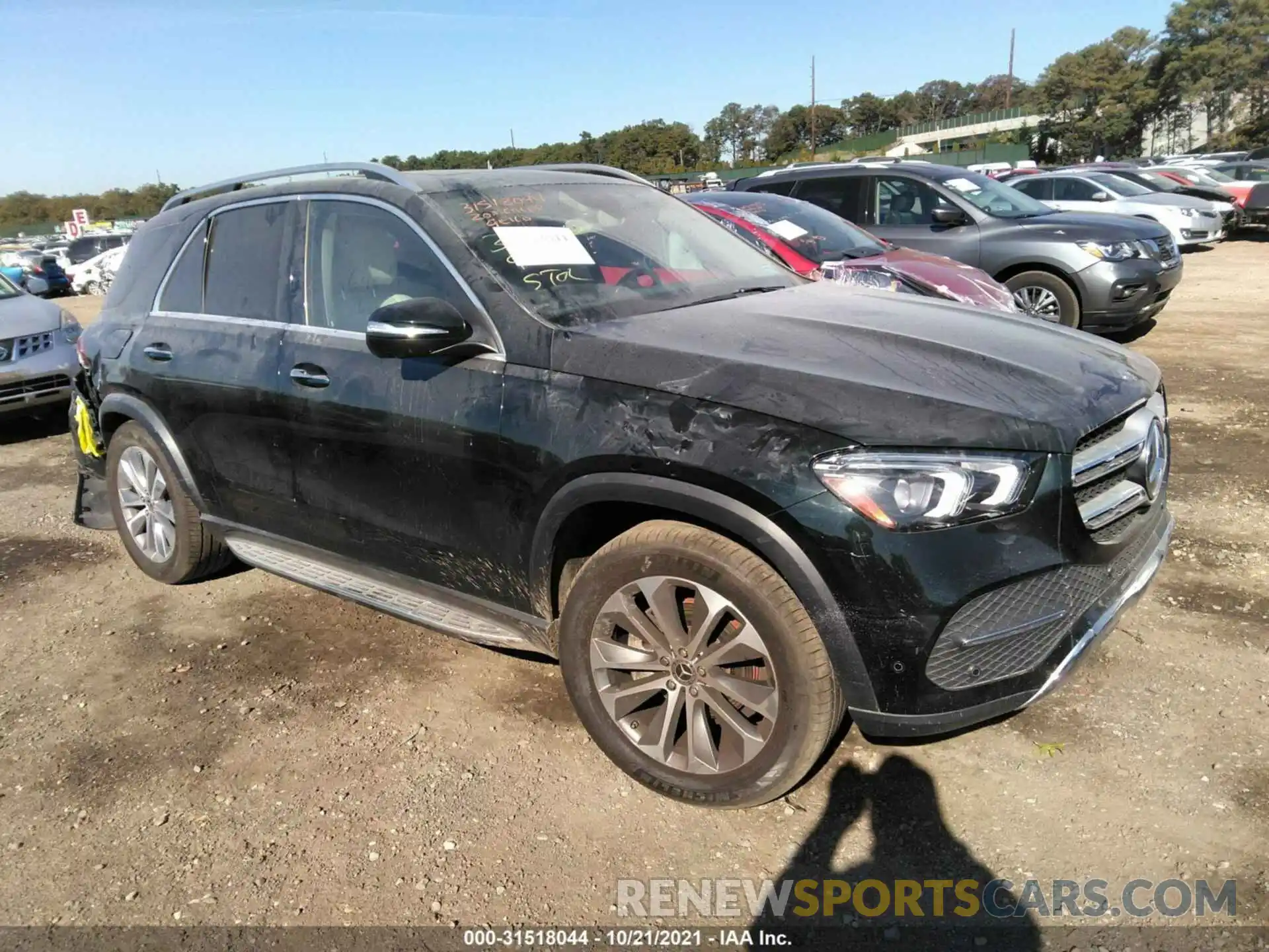 1 Photograph of a damaged car 4JGFB4KB2LA142760 MERCEDES-BENZ GLE 2020