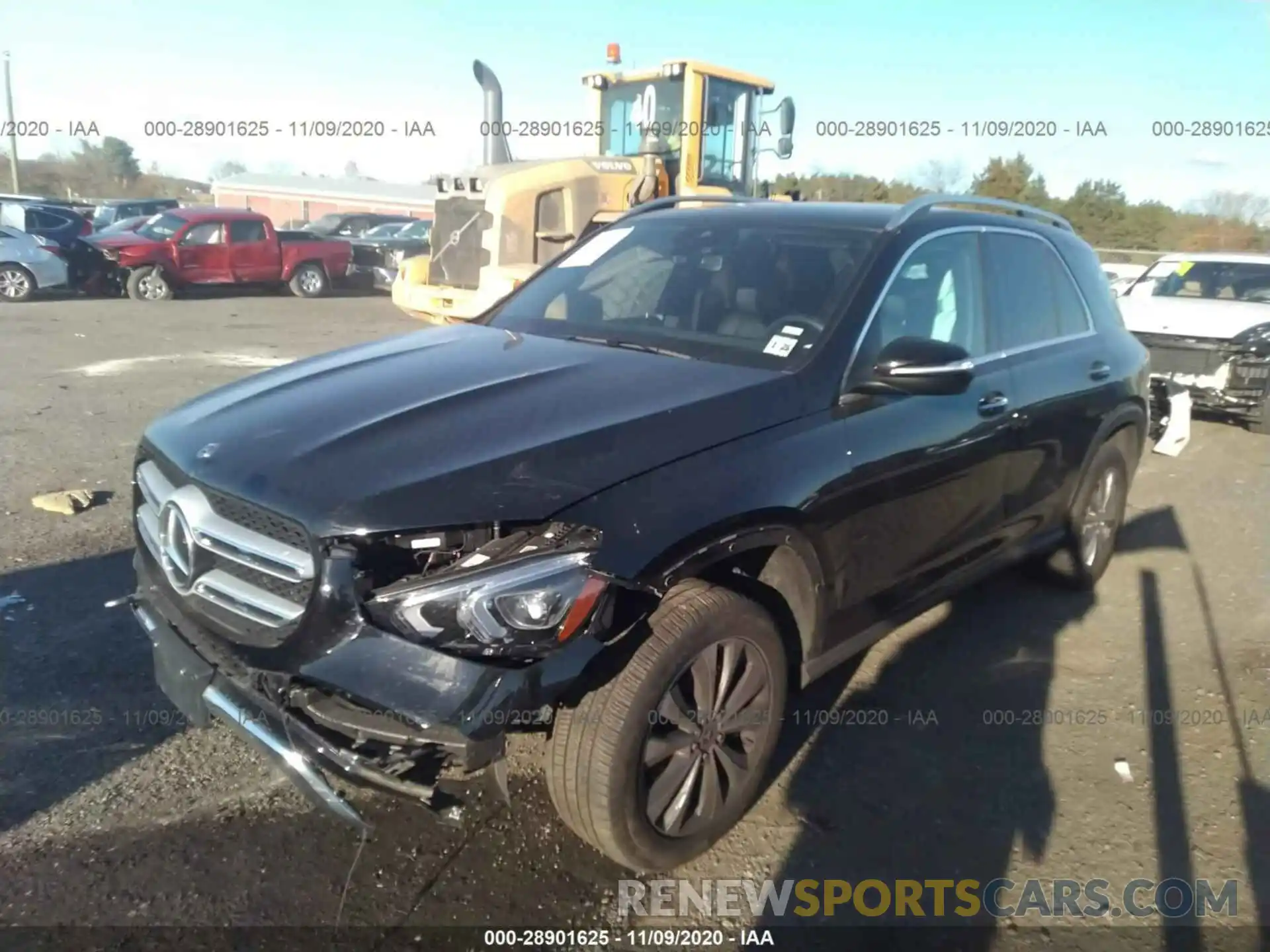 2 Photograph of a damaged car 4JGFB4KB2LA185253 MERCEDES-BENZ GLE 2020