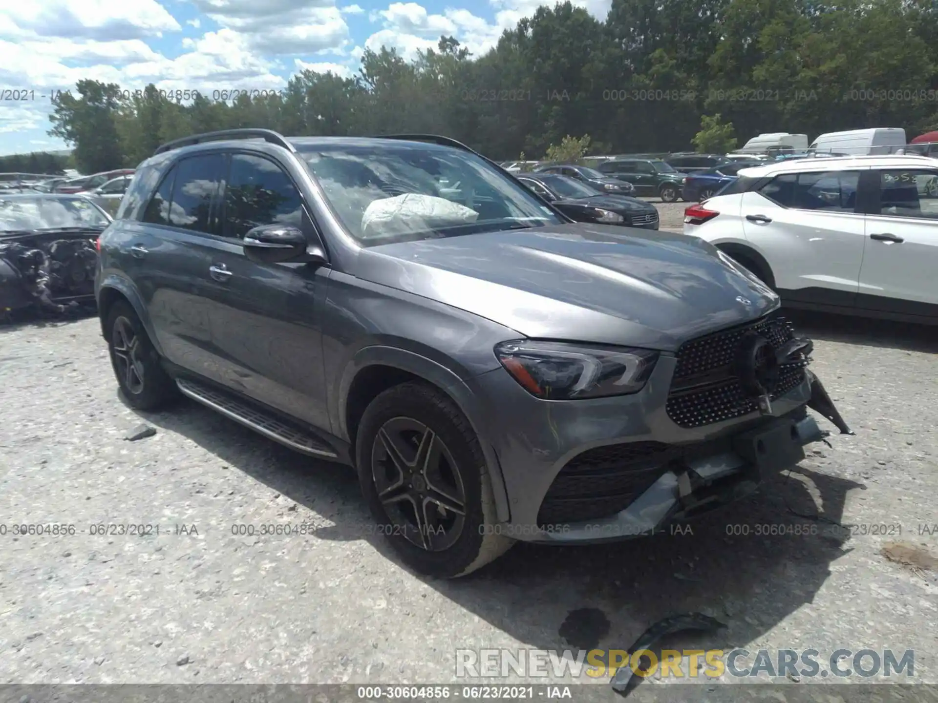 1 Photograph of a damaged car 4JGFB4KB2LA215612 MERCEDES-BENZ GLE 2020