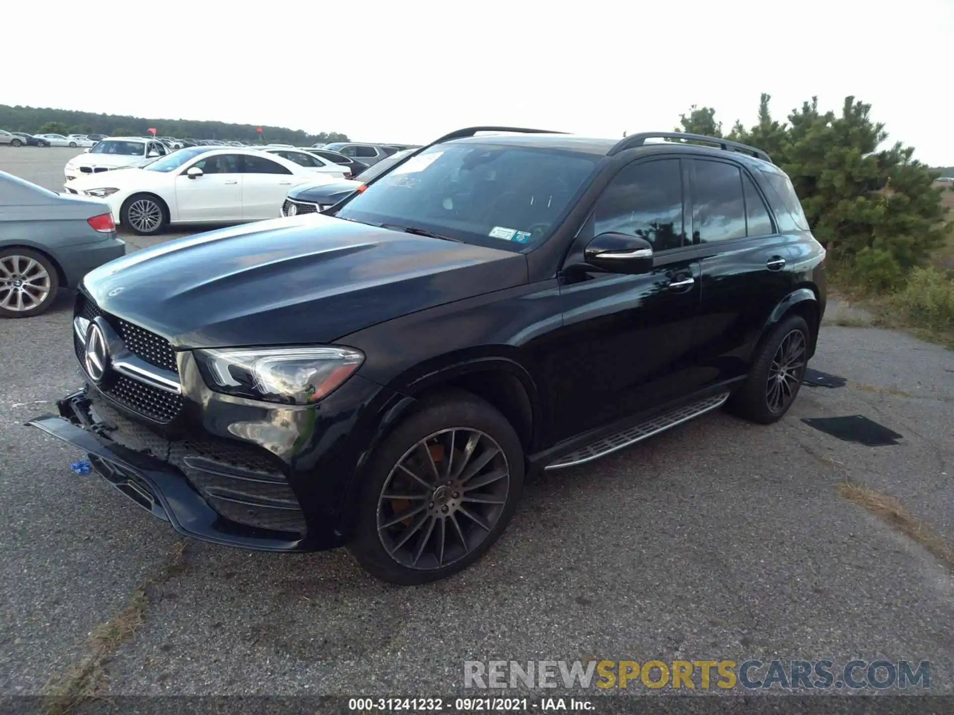 2 Photograph of a damaged car 4JGFB4KB3LA037239 MERCEDES-BENZ GLE 2020