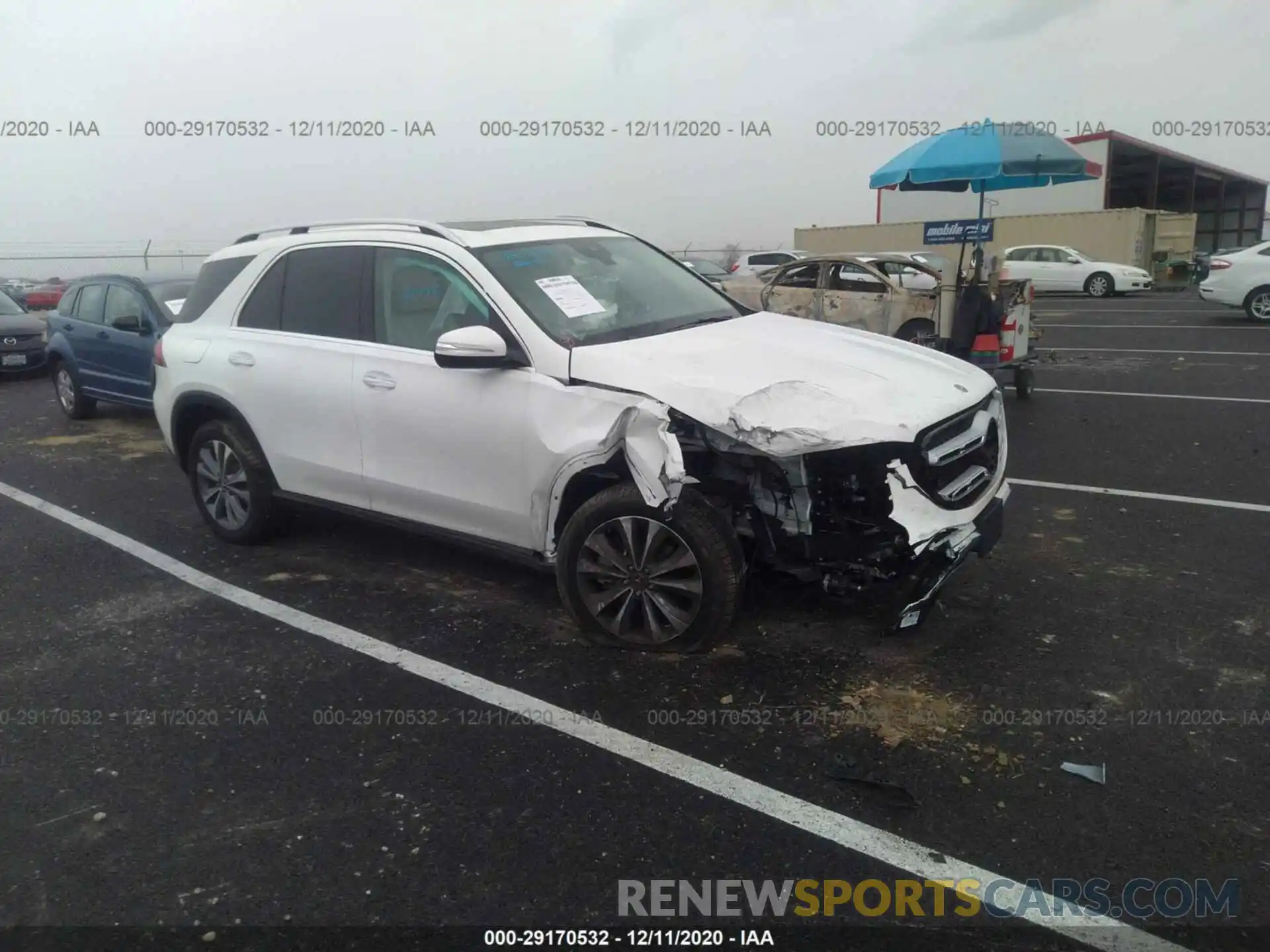 1 Photograph of a damaged car 4JGFB4KB3LA269355 MERCEDES-BENZ GLE 2020