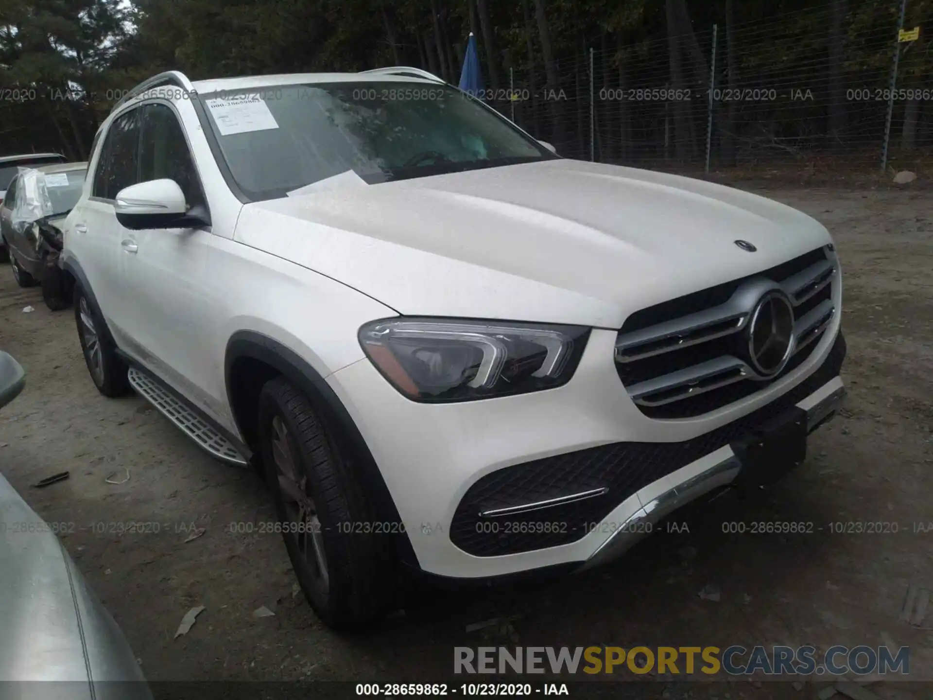 1 Photograph of a damaged car 4JGFB4KB4LA040764 MERCEDES-BENZ GLE 2020