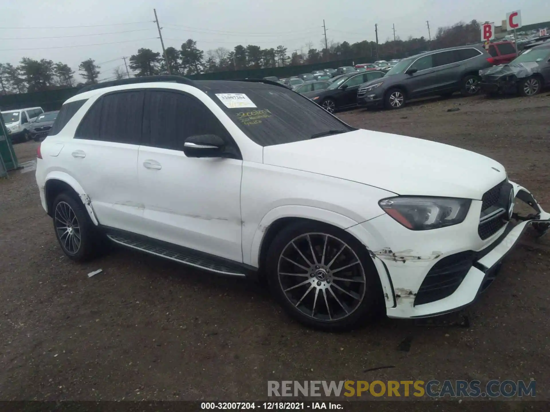 1 Photograph of a damaged car 4JGFB4KB4LA055314 MERCEDES-BENZ GLE 2020