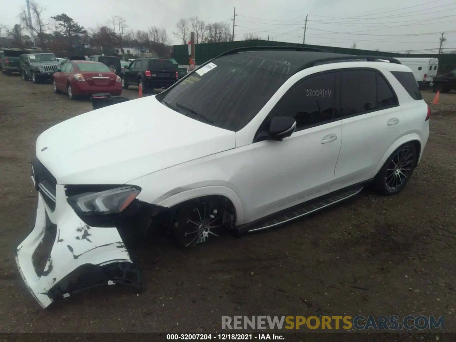 2 Photograph of a damaged car 4JGFB4KB4LA055314 MERCEDES-BENZ GLE 2020