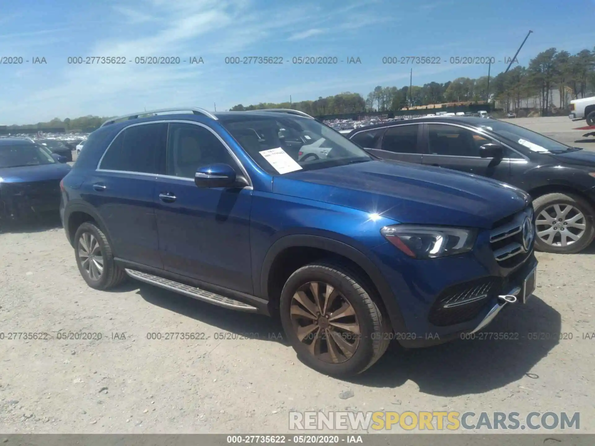 1 Photograph of a damaged car 4JGFB4KB4LA060416 MERCEDES-BENZ GLE 2020