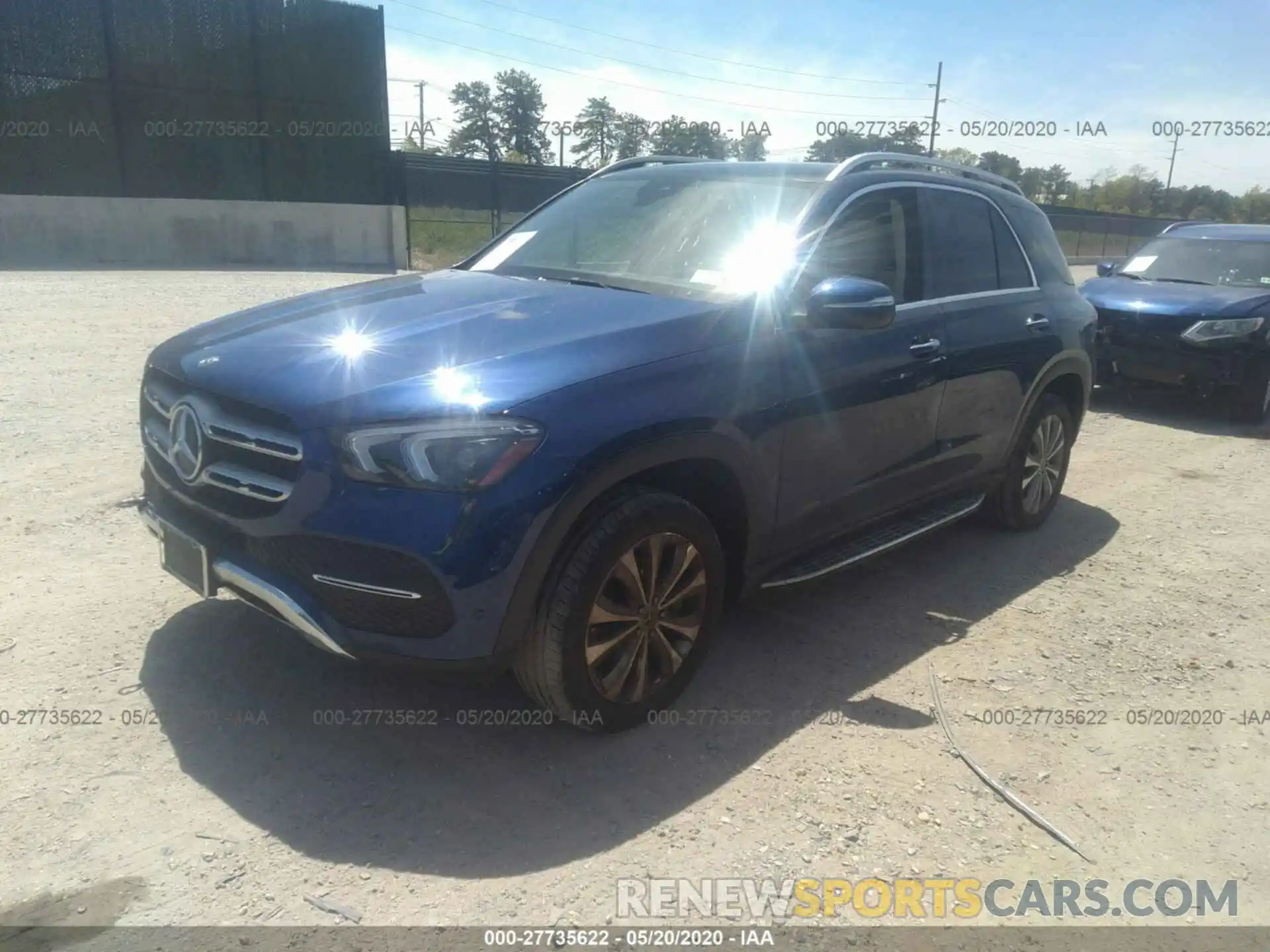 2 Photograph of a damaged car 4JGFB4KB4LA060416 MERCEDES-BENZ GLE 2020