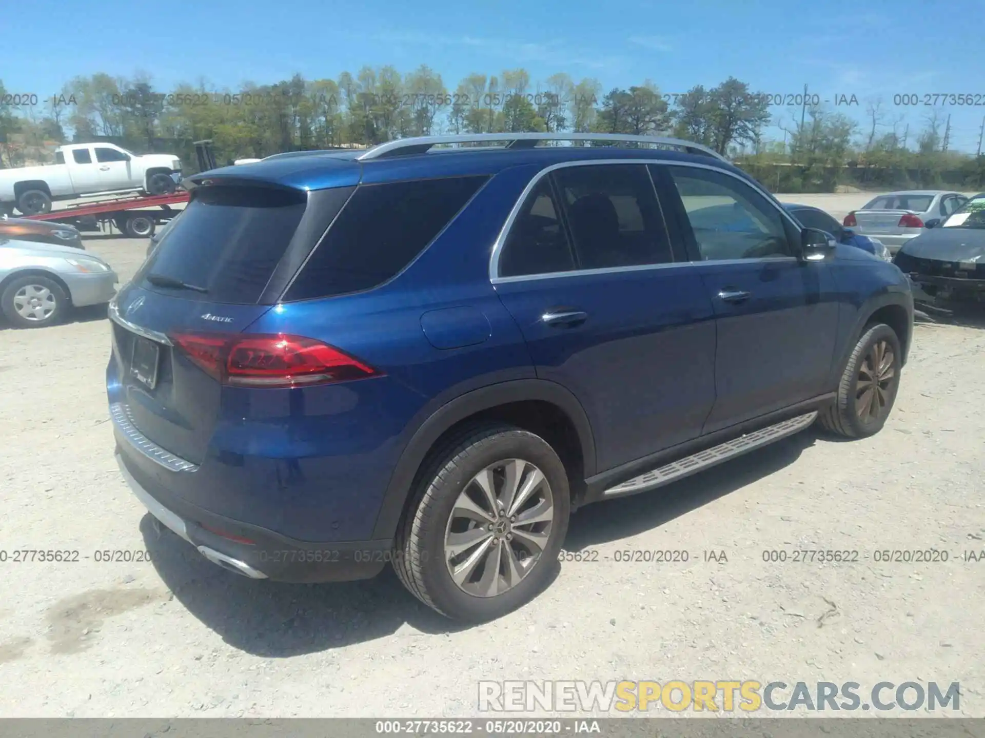 4 Photograph of a damaged car 4JGFB4KB4LA060416 MERCEDES-BENZ GLE 2020