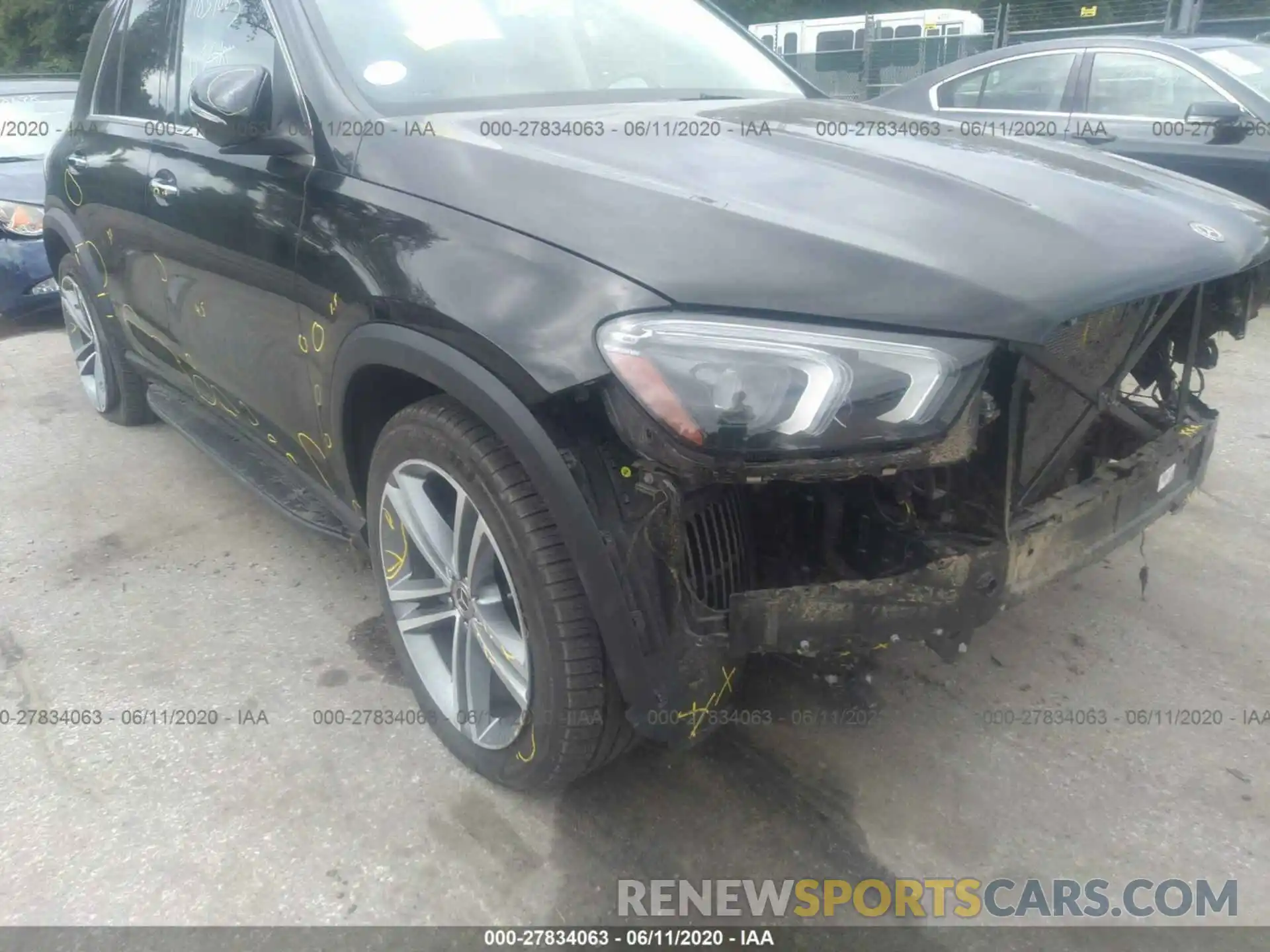 6 Photograph of a damaged car 4JGFB4KB4LA079273 MERCEDES-BENZ GLE 2020