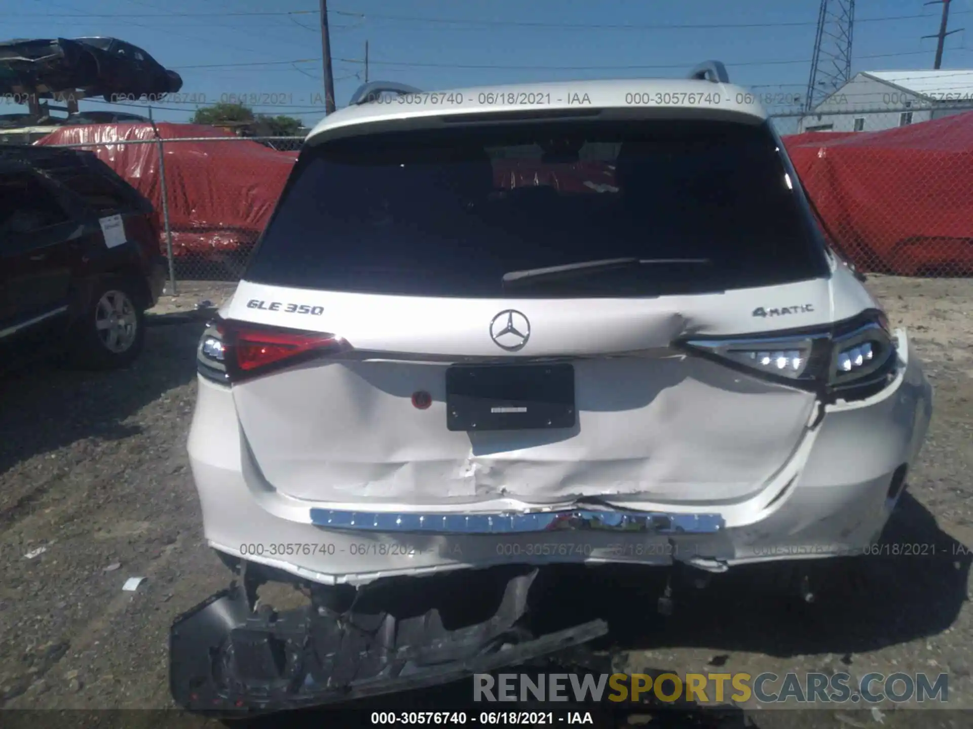 6 Photograph of a damaged car 4JGFB4KB4LA183200 MERCEDES-BENZ GLE 2020