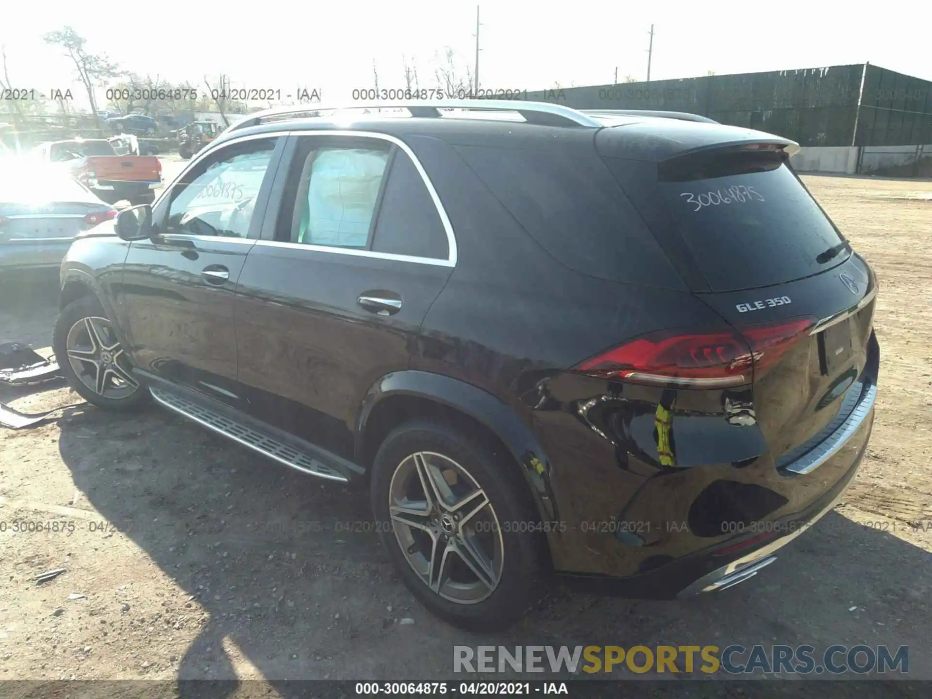 3 Фотография поврежденного автомобиля 4JGFB4KB4LA211545 MERCEDES-BENZ GLE 2020