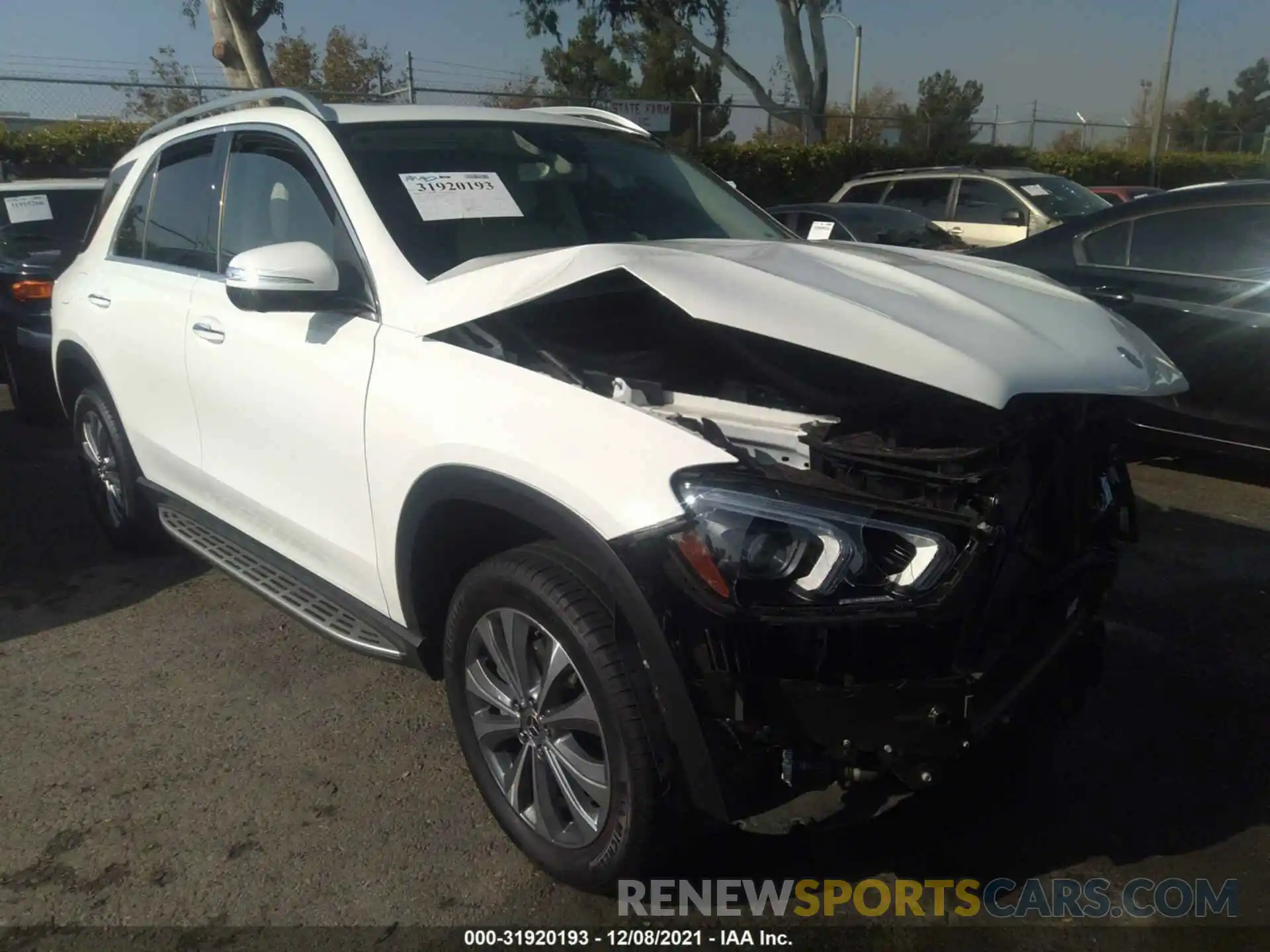 1 Photograph of a damaged car 4JGFB4KB4LA216700 MERCEDES-BENZ GLE 2020