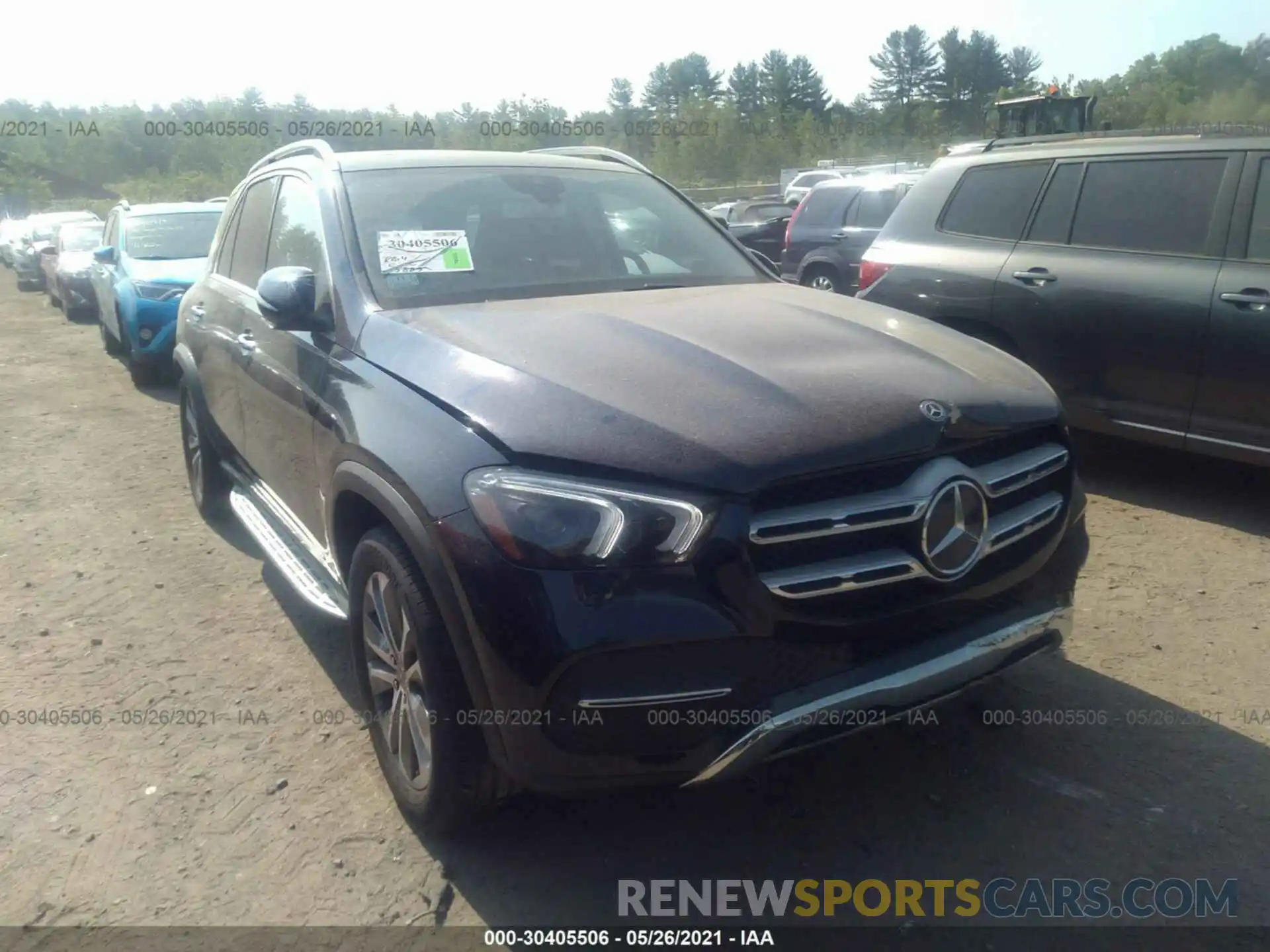 1 Photograph of a damaged car 4JGFB4KB4LA252466 MERCEDES-BENZ GLE 2020