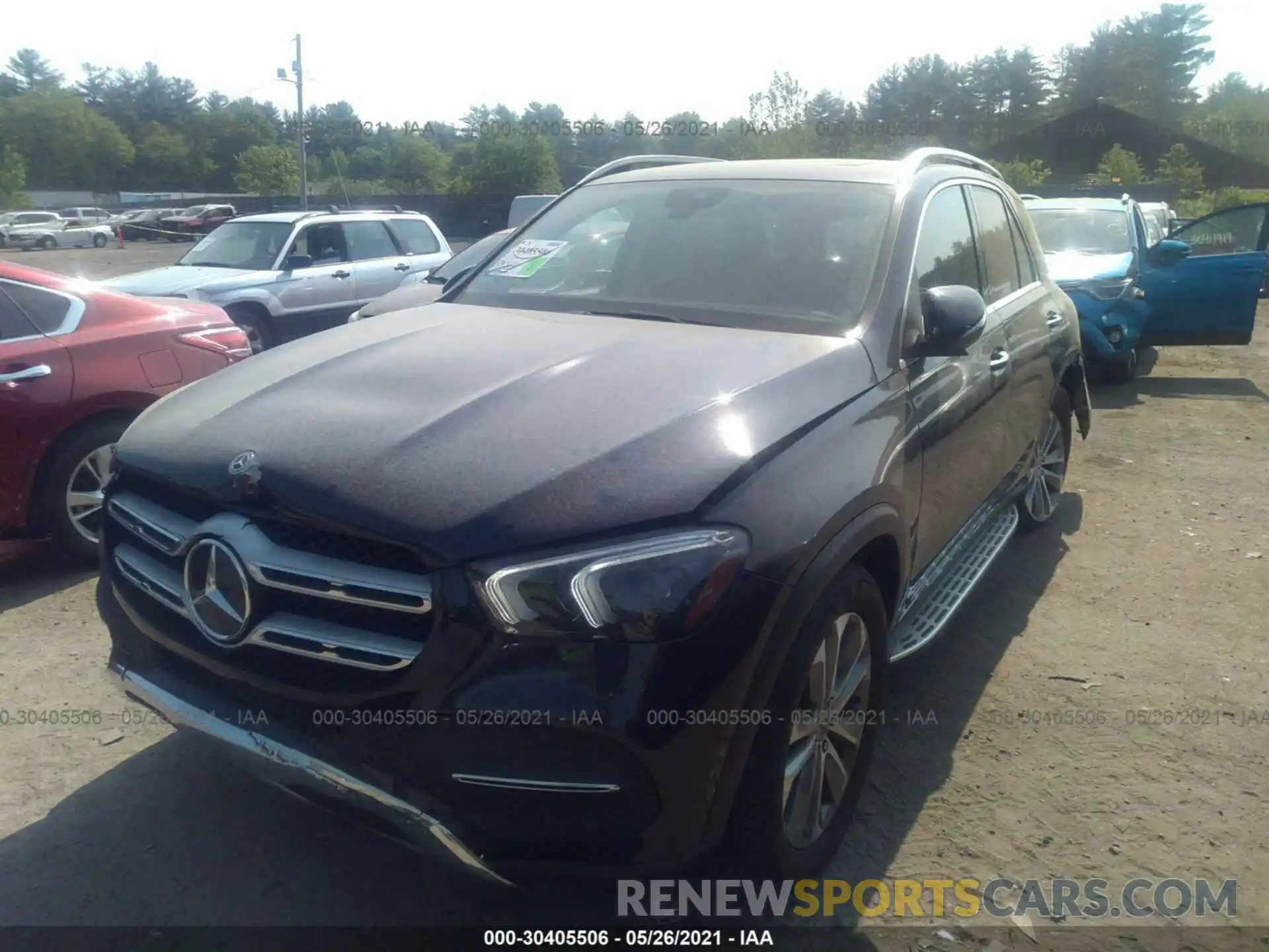 2 Photograph of a damaged car 4JGFB4KB4LA252466 MERCEDES-BENZ GLE 2020