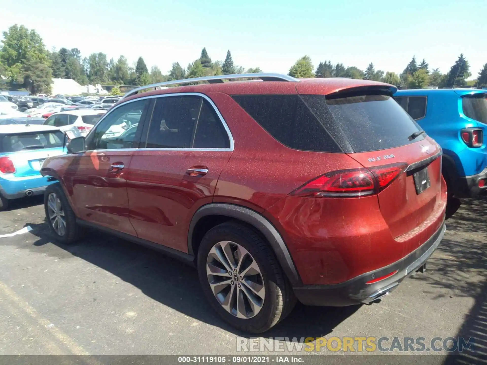 3 Photograph of a damaged car 4JGFB4KB5LA041647 MERCEDES-BENZ GLE 2020