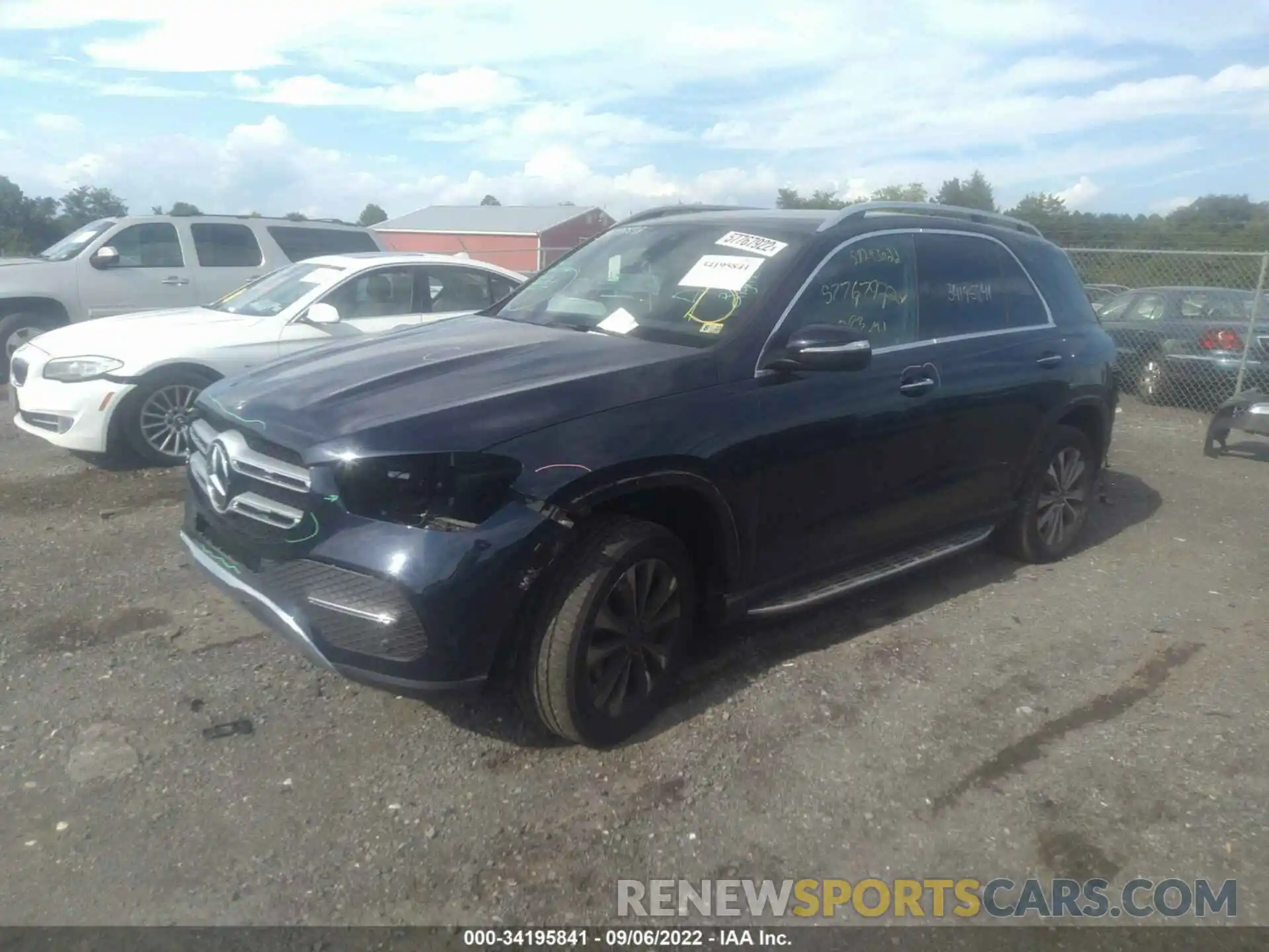 2 Фотография поврежденного автомобиля 4JGFB4KB5LA069402 MERCEDES-BENZ GLE 2020