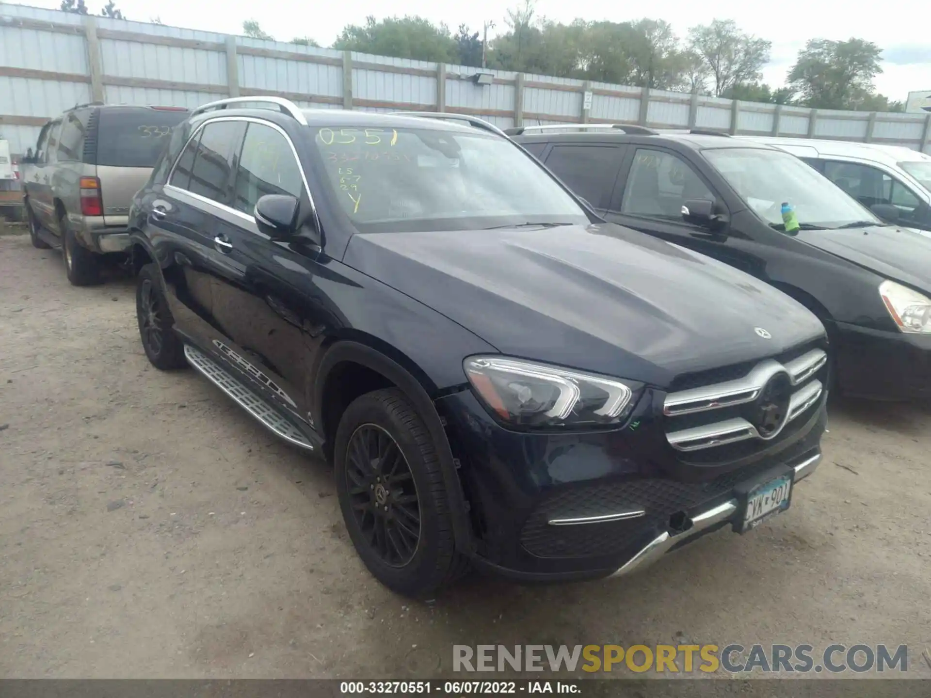 1 Photograph of a damaged car 4JGFB4KB6LA009645 MERCEDES-BENZ GLE 2020