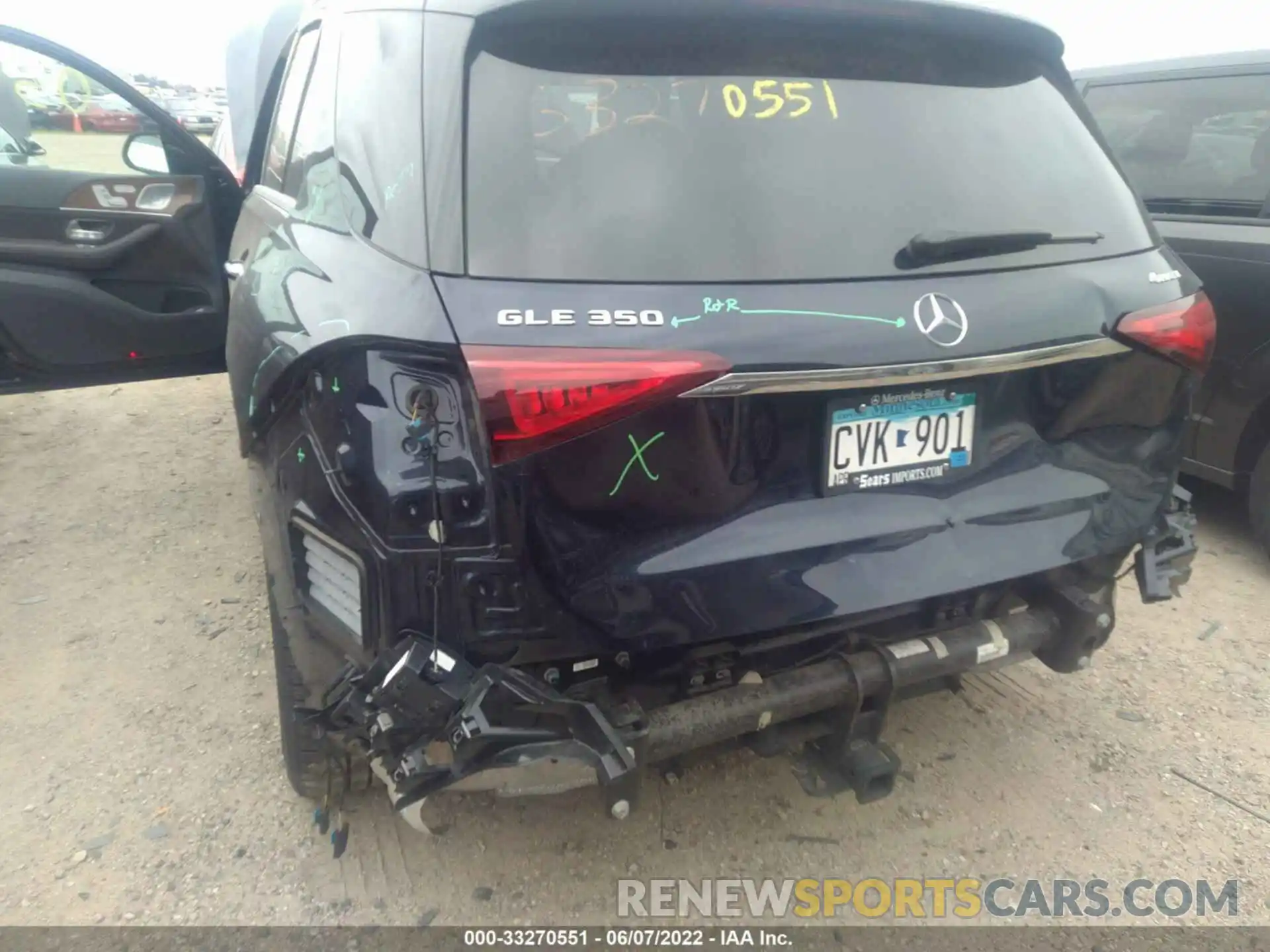 6 Photograph of a damaged car 4JGFB4KB6LA009645 MERCEDES-BENZ GLE 2020