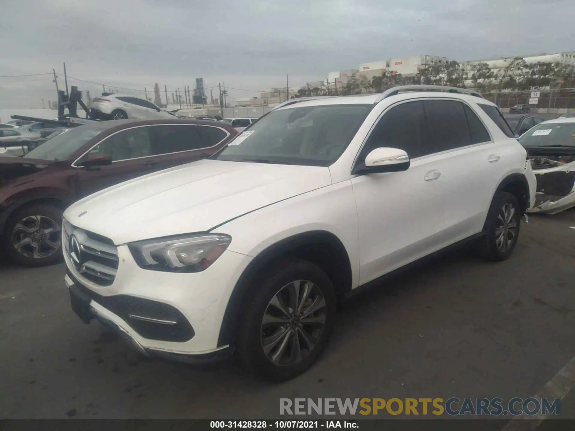 2 Photograph of a damaged car 4JGFB4KB6LA009760 MERCEDES-BENZ GLE 2020