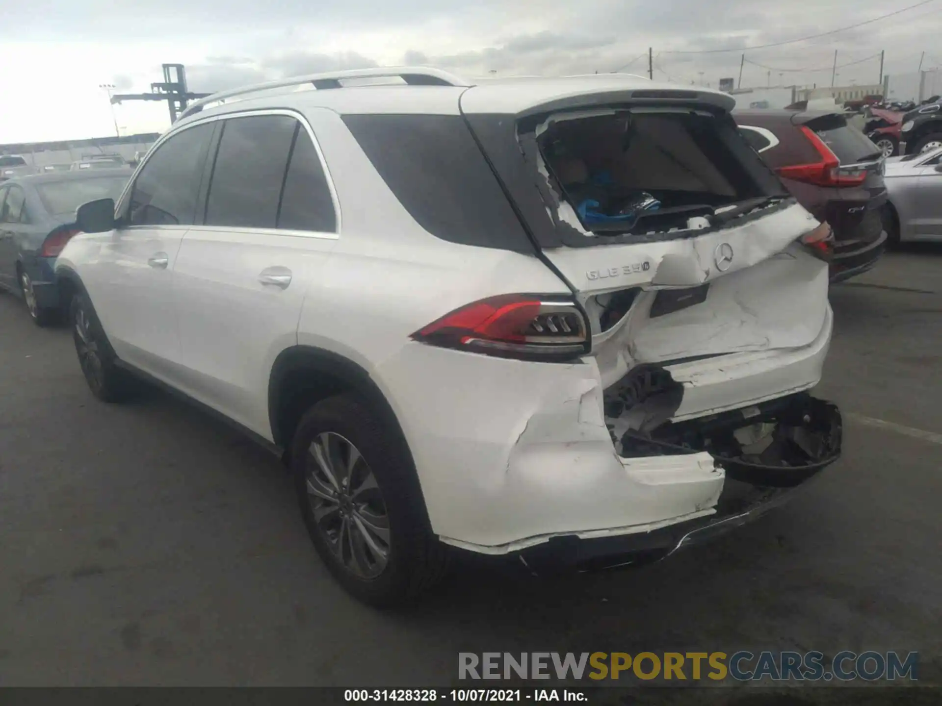 3 Photograph of a damaged car 4JGFB4KB6LA009760 MERCEDES-BENZ GLE 2020