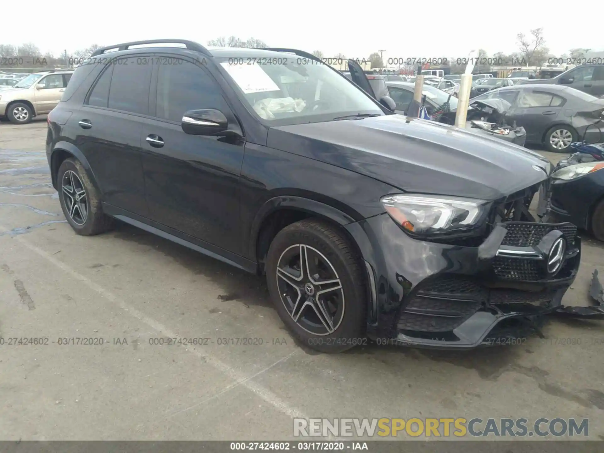 1 Photograph of a damaged car 4JGFB4KB6LA009984 MERCEDES-BENZ GLE 2020