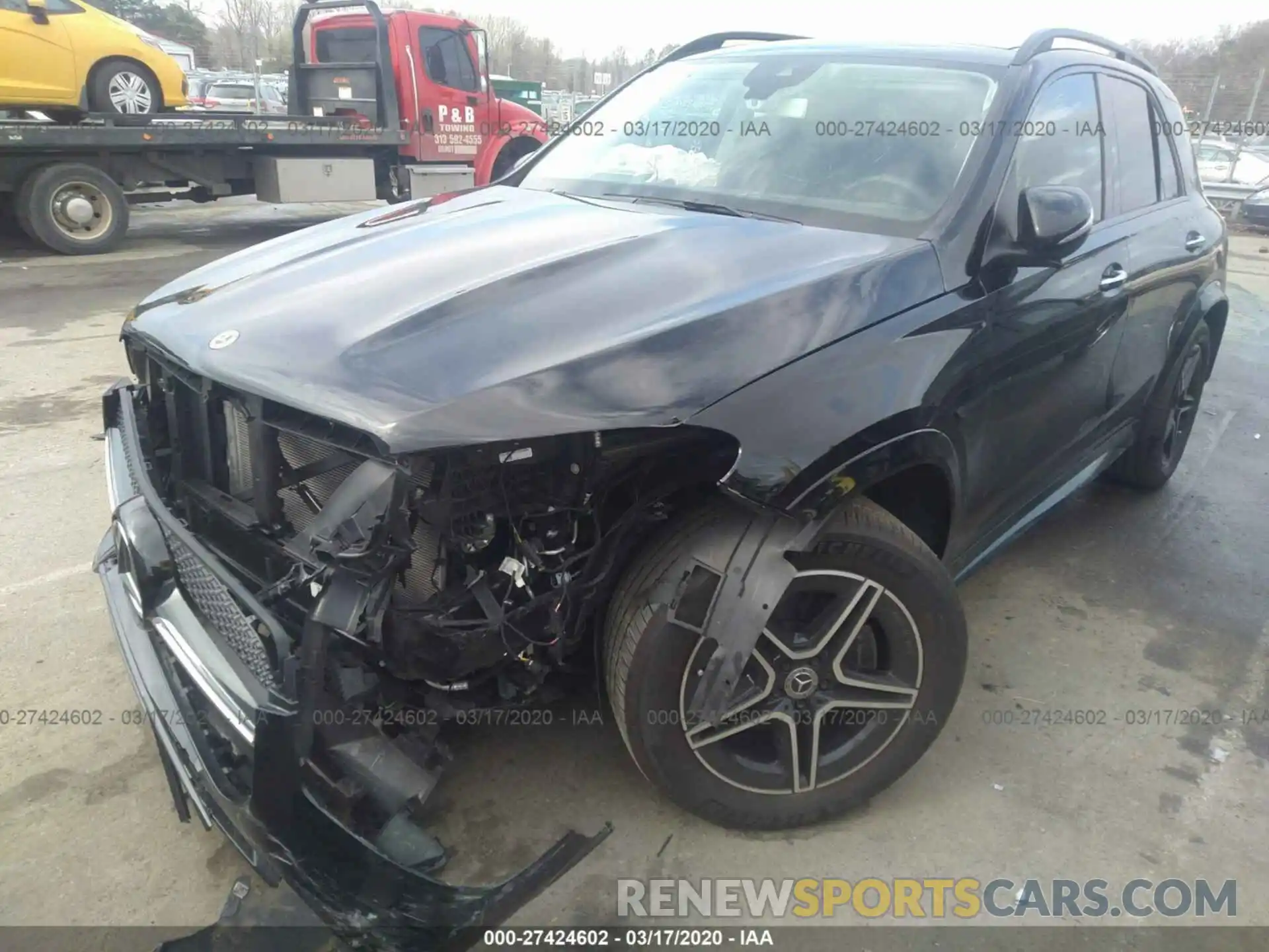 2 Photograph of a damaged car 4JGFB4KB6LA009984 MERCEDES-BENZ GLE 2020