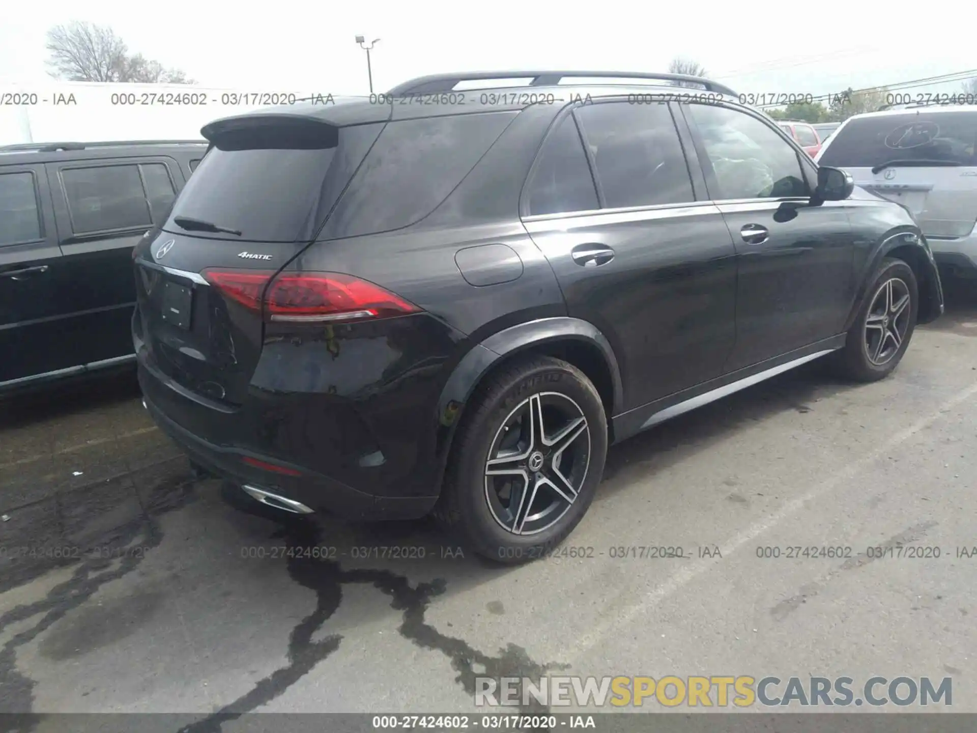 4 Фотография поврежденного автомобиля 4JGFB4KB6LA009984 MERCEDES-BENZ GLE 2020