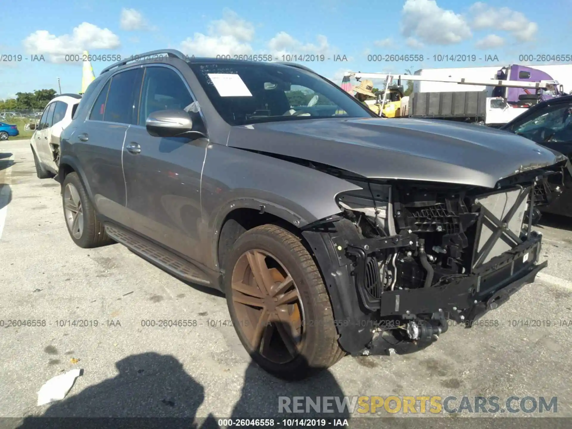 1 Photograph of a damaged car 4JGFB4KB6LA034464 MERCEDES-BENZ GLE 2020