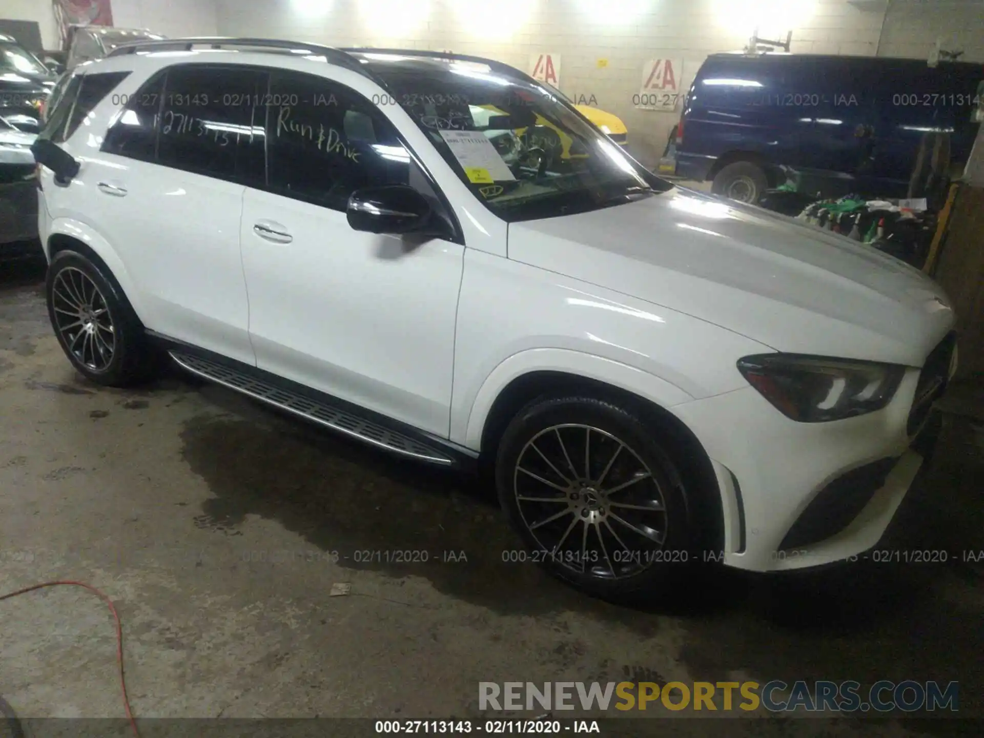 1 Photograph of a damaged car 4JGFB4KB6LA036991 MERCEDES-BENZ GLE 2020