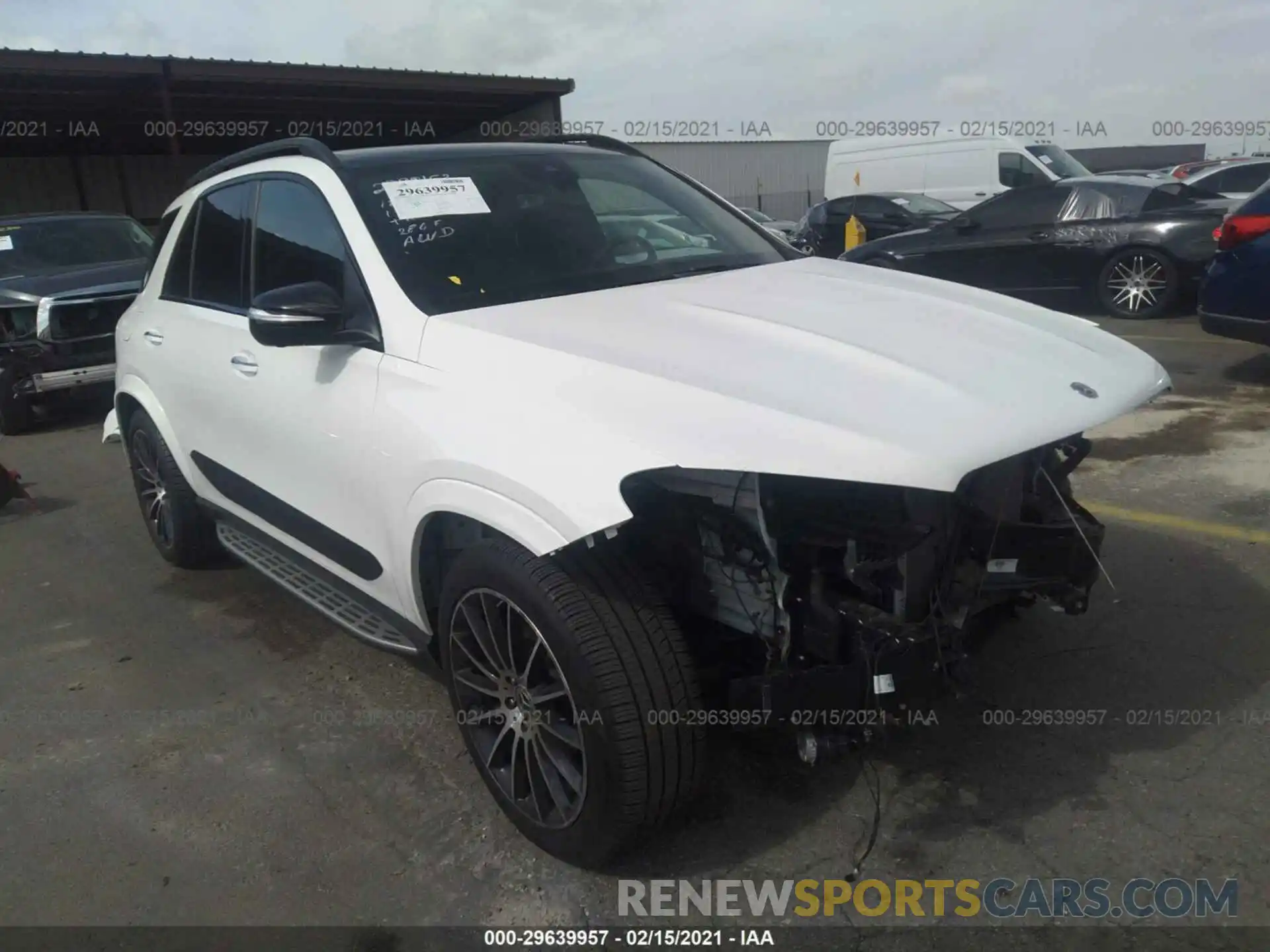 1 Photograph of a damaged car 4JGFB4KB6LA044587 MERCEDES-BENZ GLE 2020