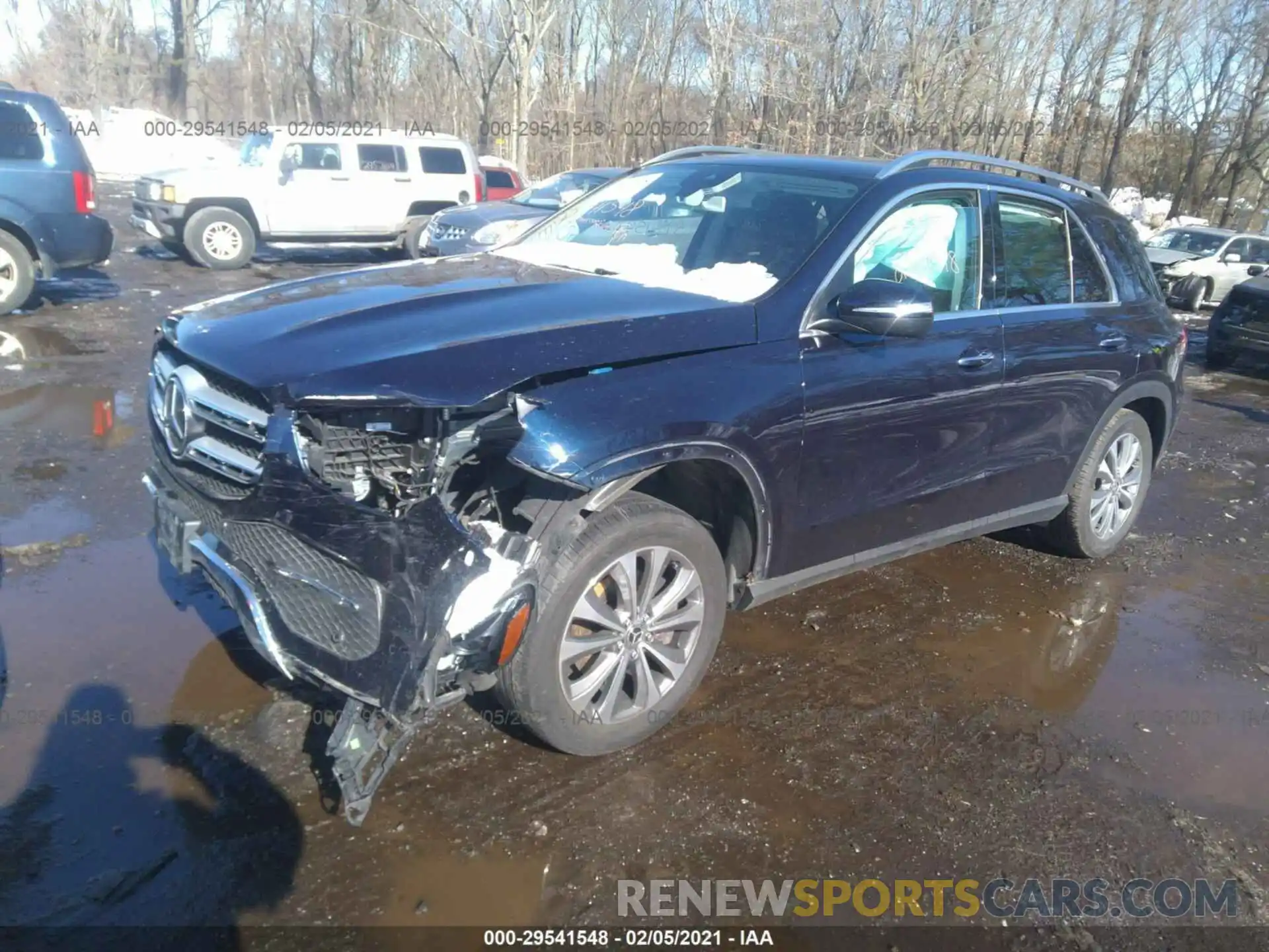 2 Photograph of a damaged car 4JGFB4KB6LA047795 MERCEDES-BENZ GLE 2020