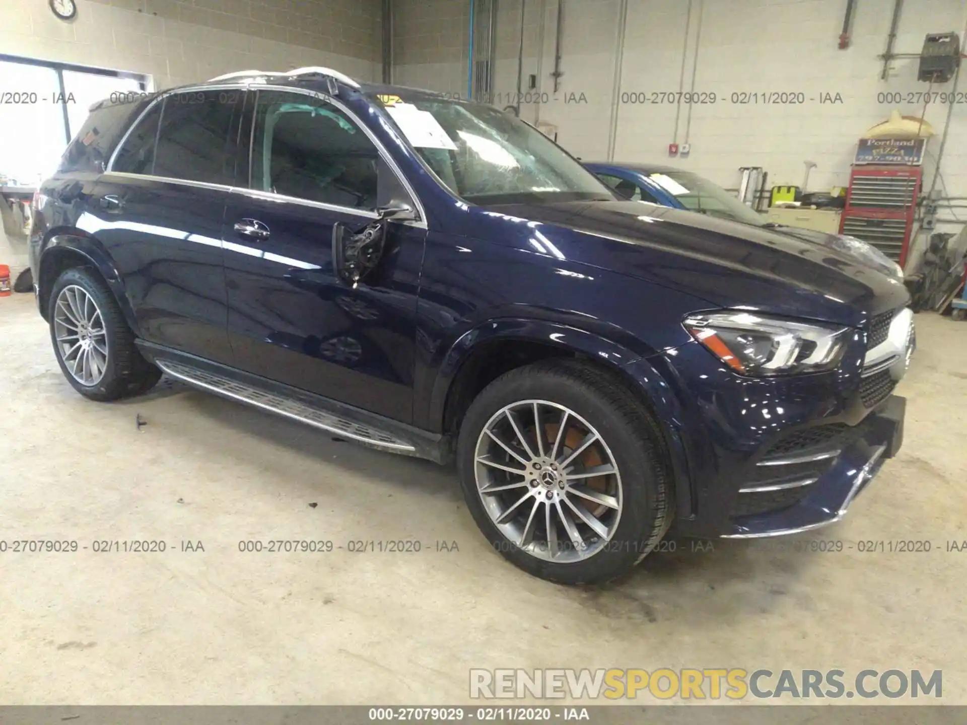 1 Photograph of a damaged car 4JGFB4KB6LA100222 MERCEDES-BENZ GLE 2020