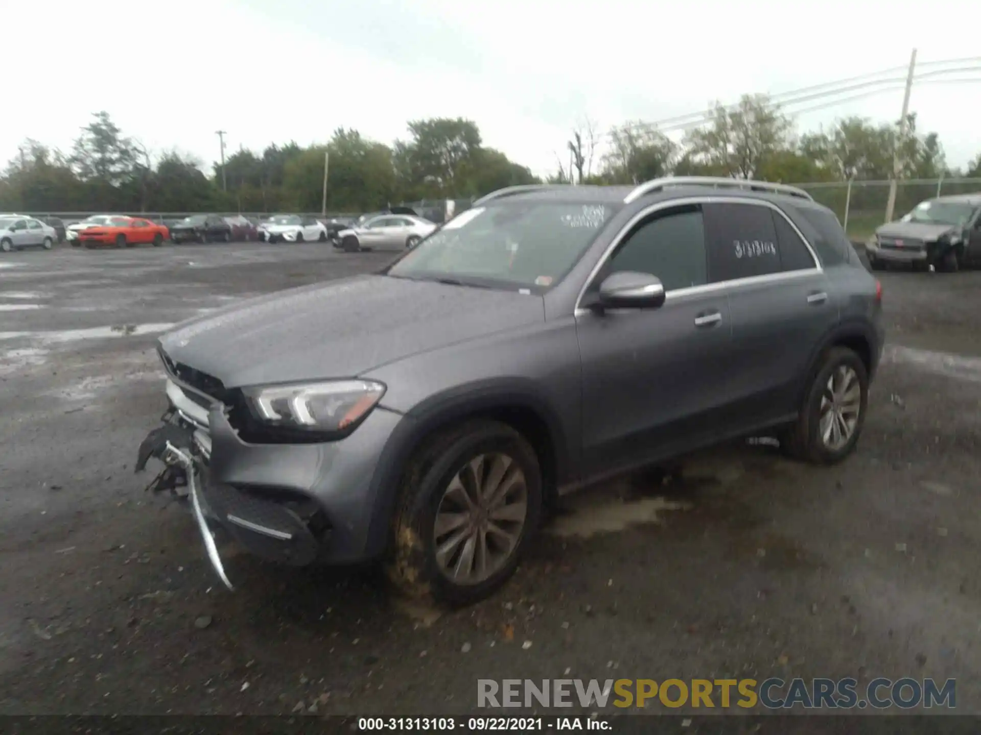 2 Photograph of a damaged car 4JGFB4KB6LA101418 MERCEDES-BENZ GLE 2020