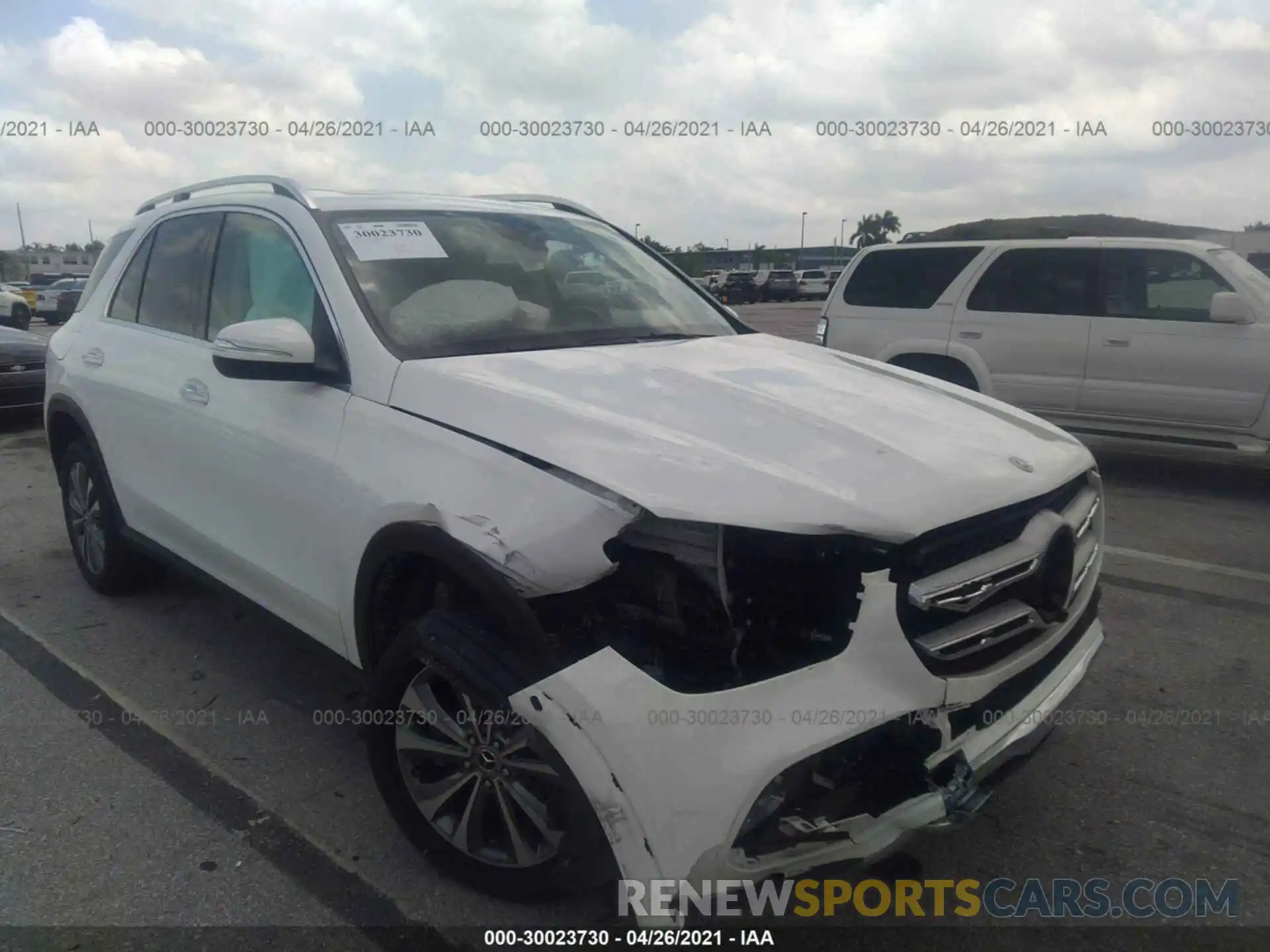 1 Photograph of a damaged car 4JGFB4KB7LA010433 MERCEDES-BENZ GLE 2020