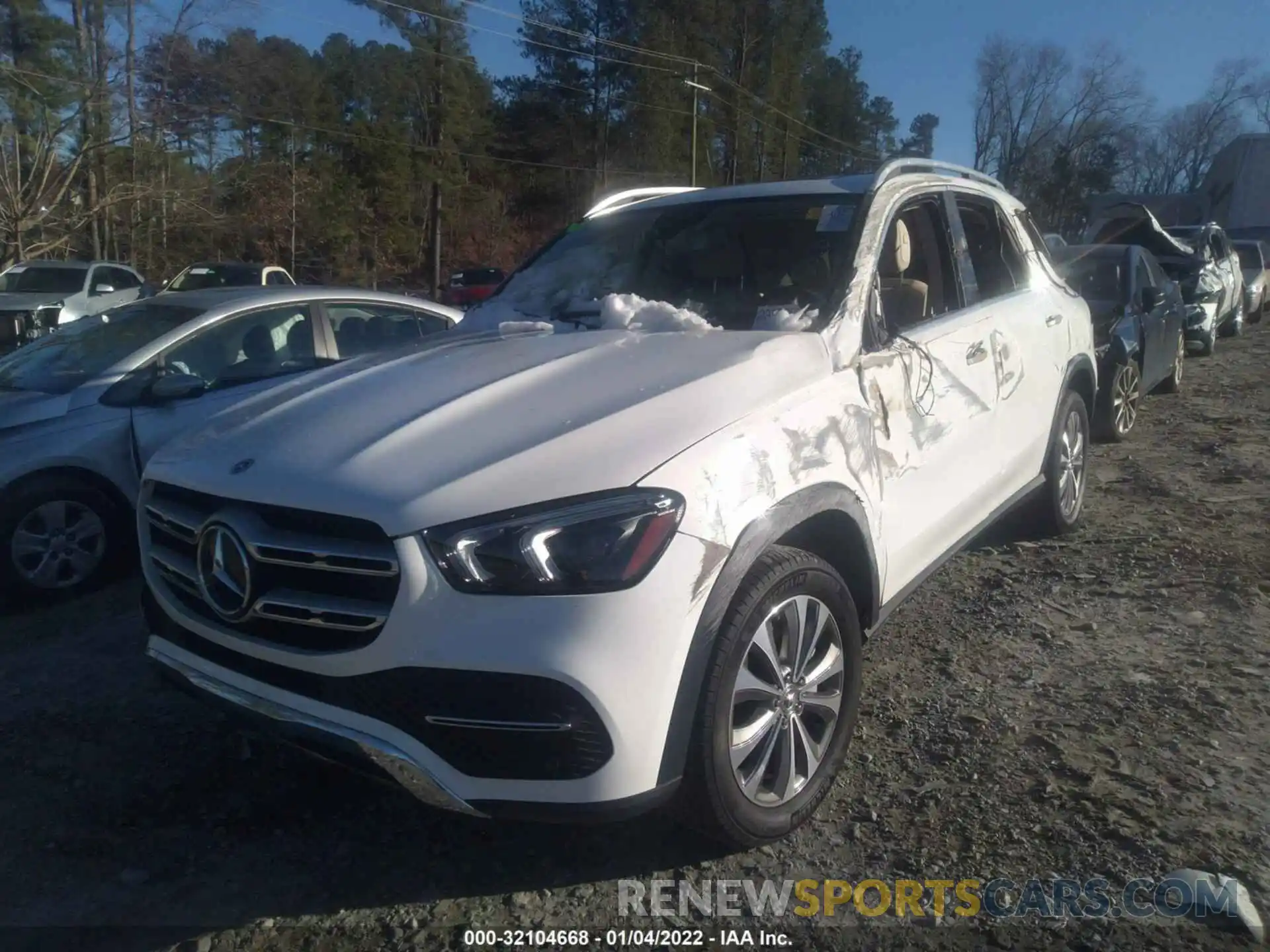 2 Photograph of a damaged car 4JGFB4KB7LA013588 MERCEDES-BENZ GLE 2020