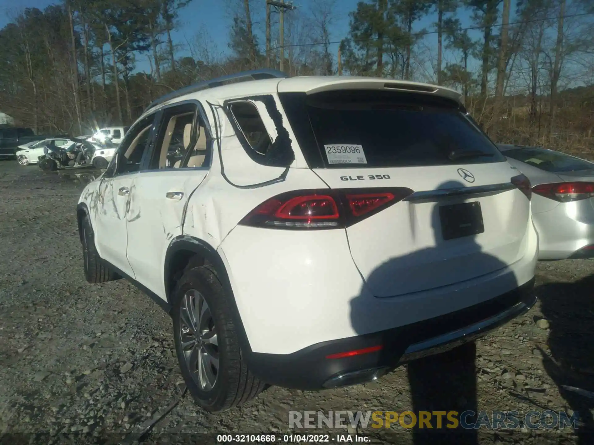 3 Photograph of a damaged car 4JGFB4KB7LA013588 MERCEDES-BENZ GLE 2020