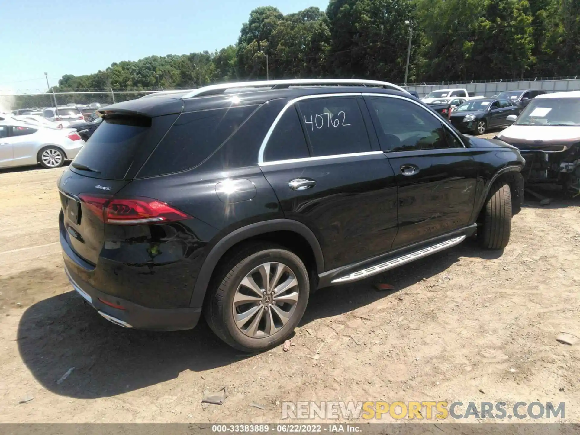 4 Фотография поврежденного автомобиля 4JGFB4KB7LA051578 MERCEDES-BENZ GLE 2020