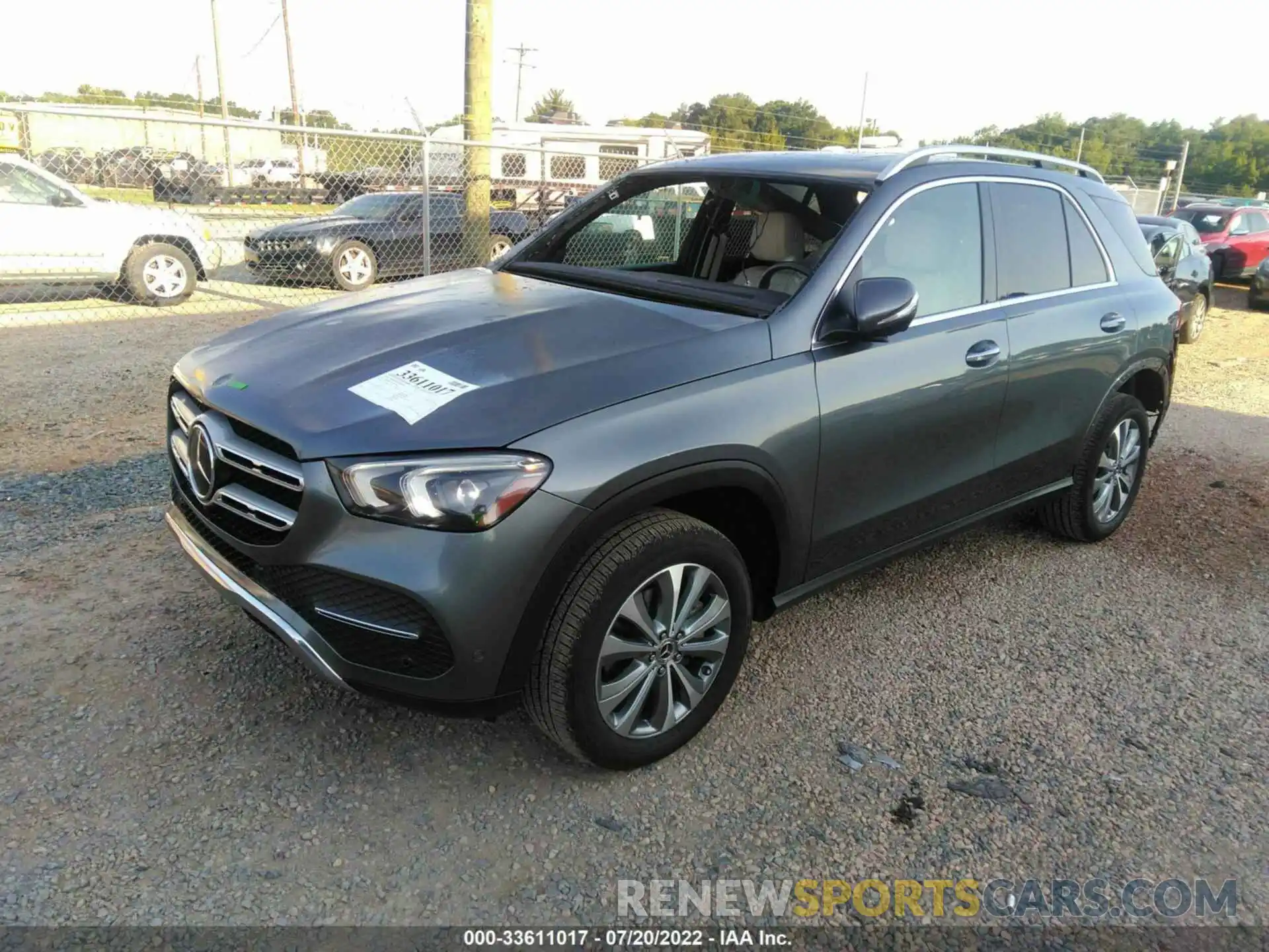 2 Photograph of a damaged car 4JGFB4KB7LA078702 MERCEDES-BENZ GLE 2020