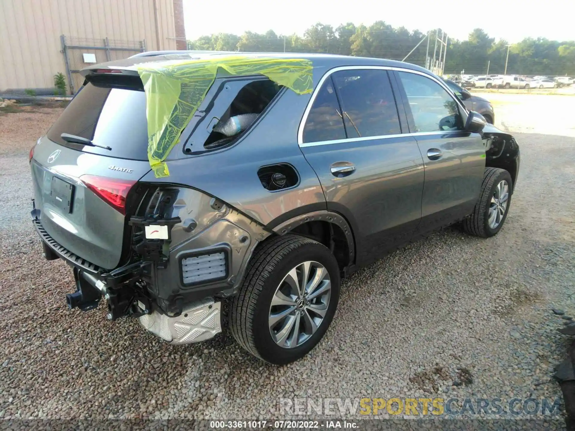 4 Photograph of a damaged car 4JGFB4KB7LA078702 MERCEDES-BENZ GLE 2020