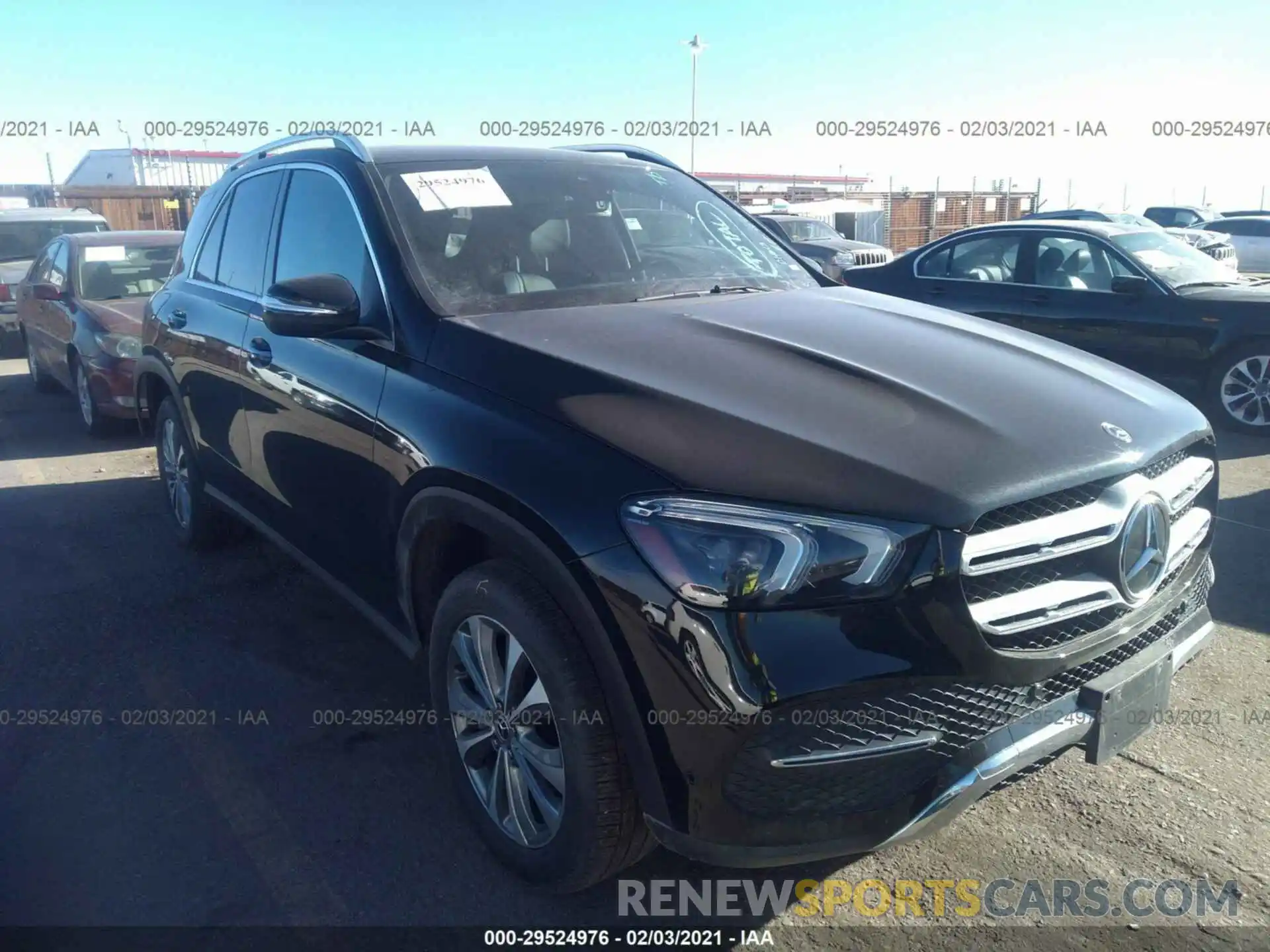 1 Photograph of a damaged car 4JGFB4KB7LA183711 MERCEDES-BENZ GLE 2020