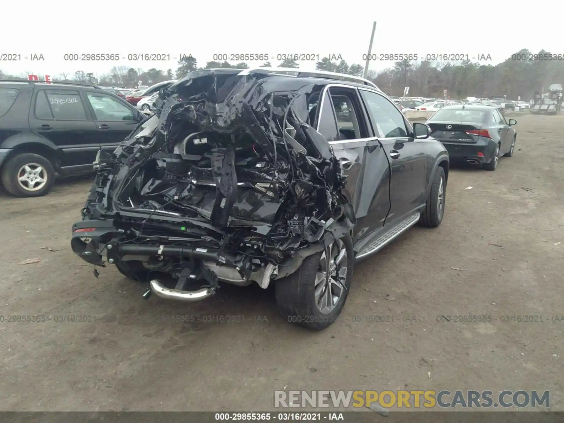 4 Фотография поврежденного автомобиля 4JGFB4KB7LA210986 MERCEDES-BENZ GLE 2020
