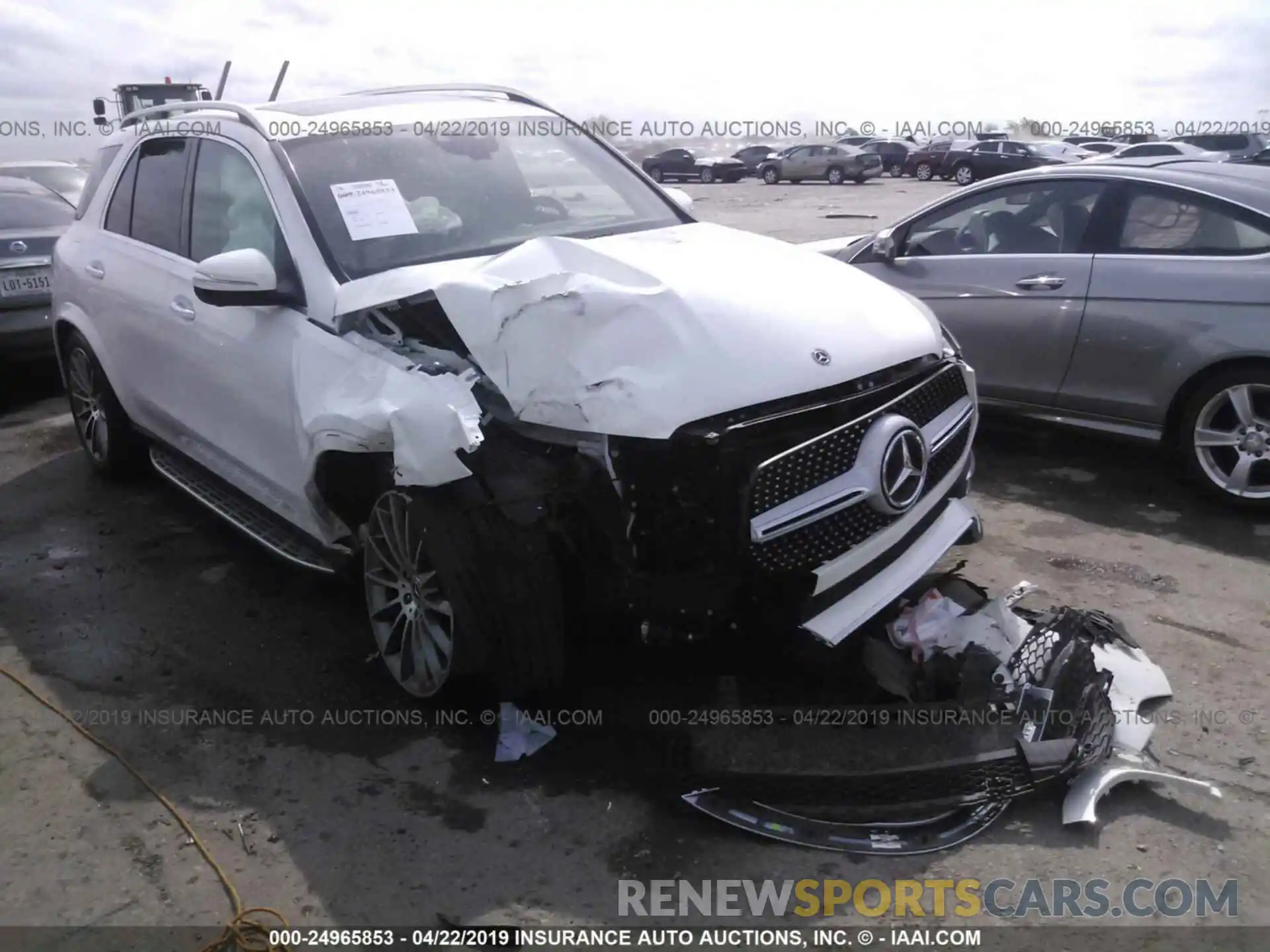 1 Photograph of a damaged car 4JGFB4KB8LA027208 MERCEDES-BENZ GLE 2020