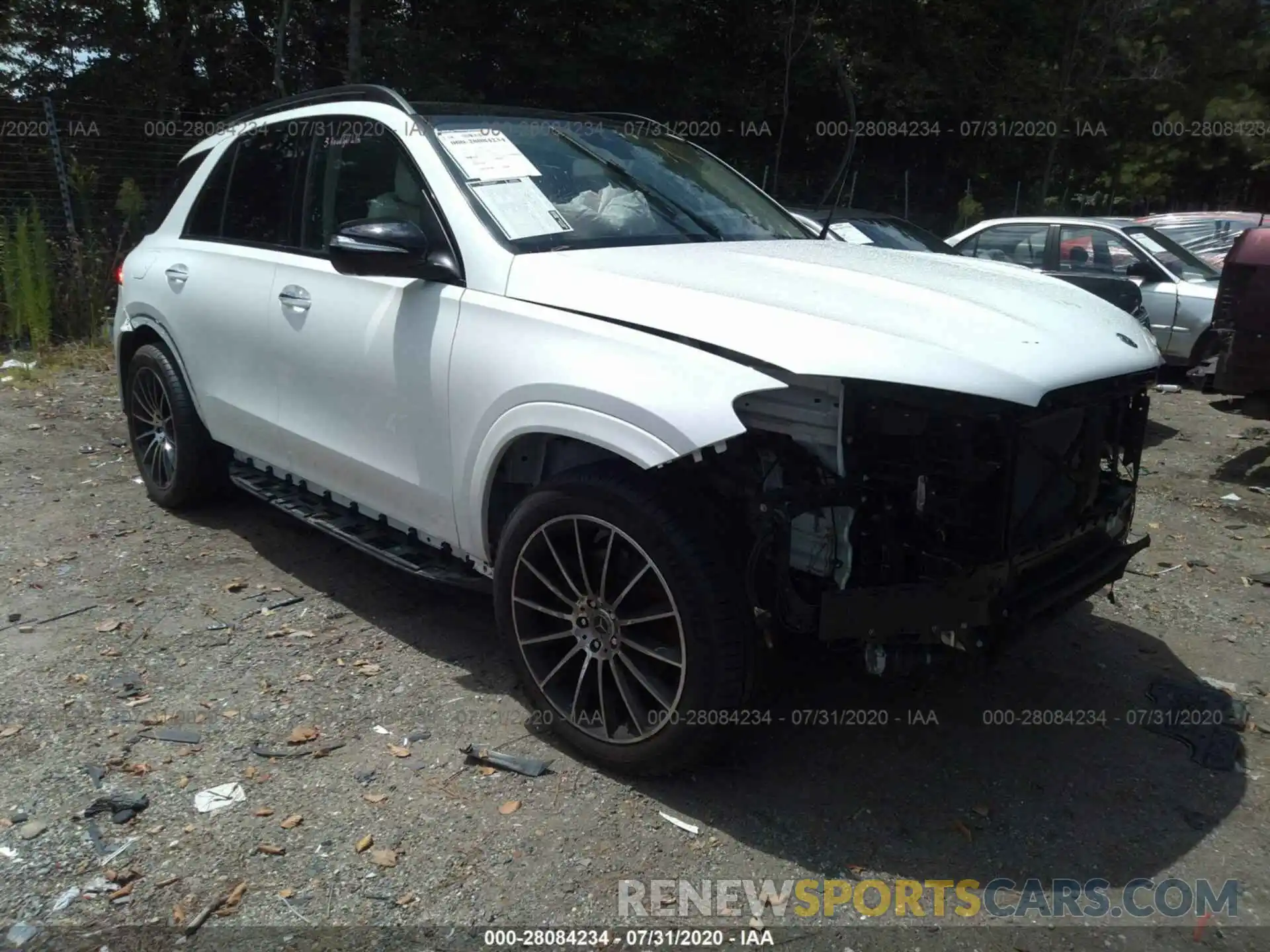 1 Фотография поврежденного автомобиля 4JGFB4KB8LA059821 MERCEDES-BENZ GLE 2020