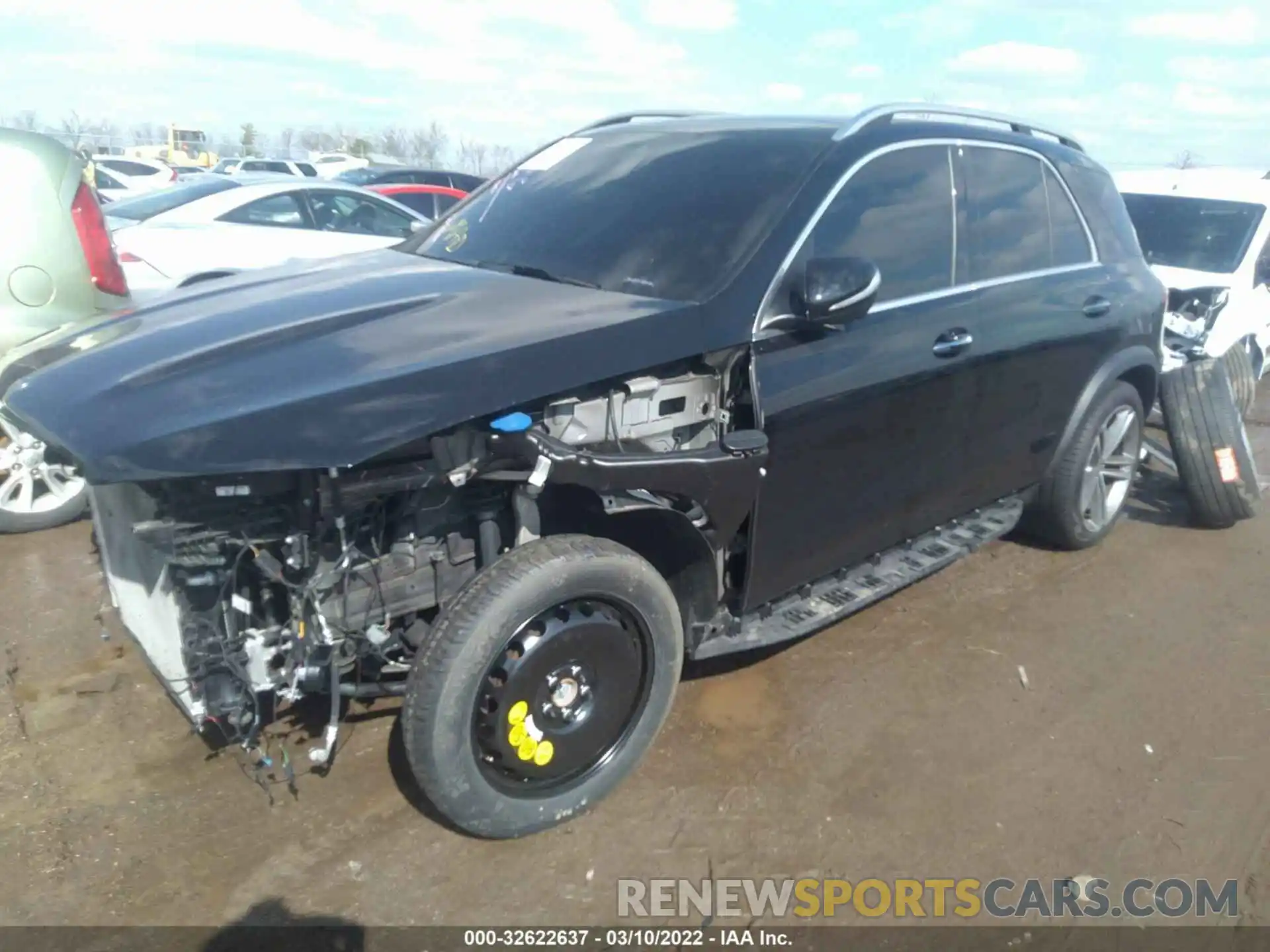 2 Photograph of a damaged car 4JGFB4KB8LA062654 MERCEDES-BENZ GLE 2020