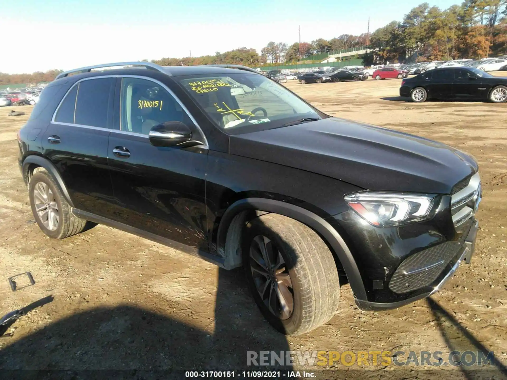 1 Photograph of a damaged car 4JGFB4KB8LA208759 MERCEDES-BENZ GLE 2020