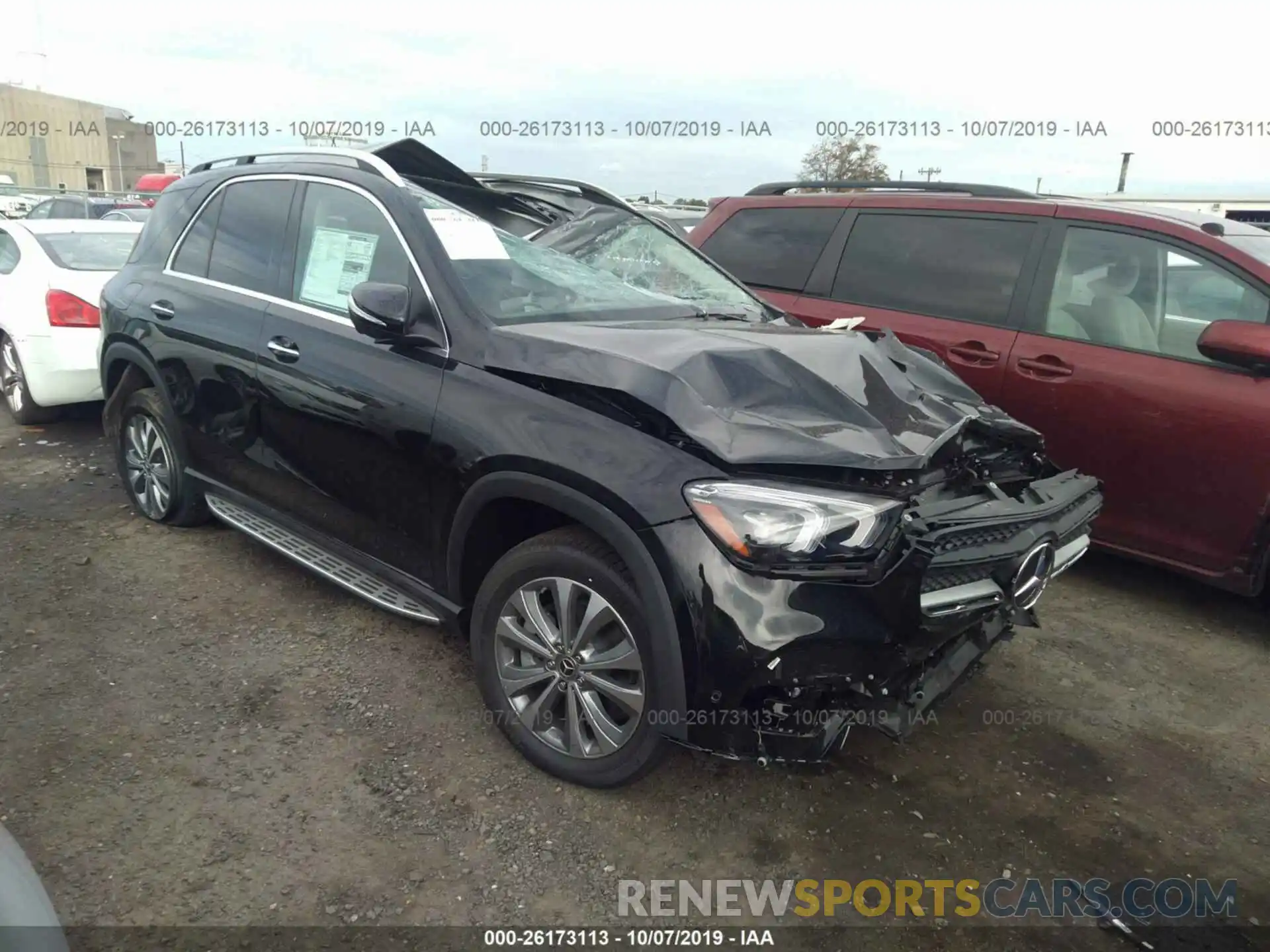 1 Photograph of a damaged car 4JGFB4KB9LA079527 MERCEDES-BENZ GLE 2020