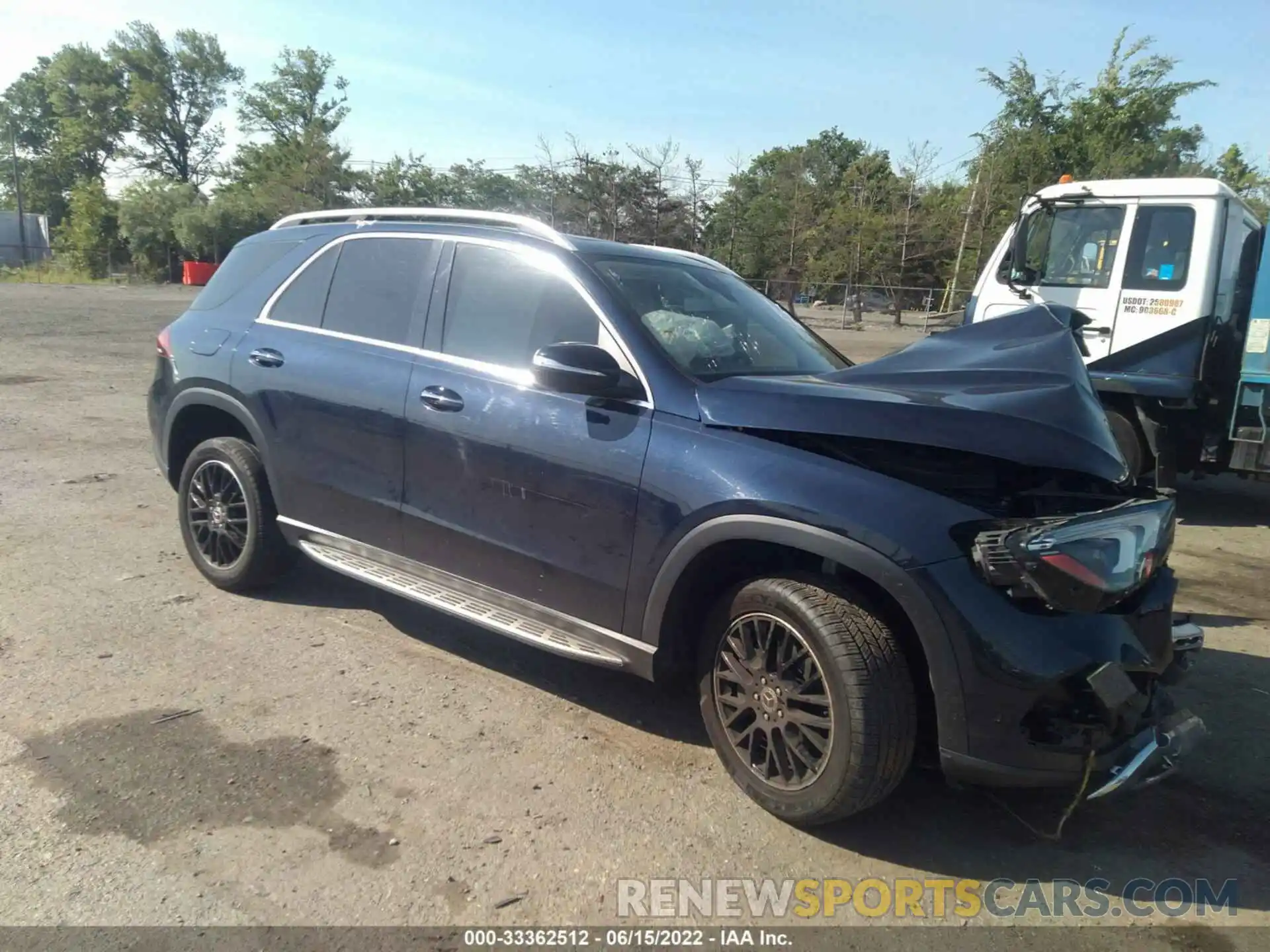 1 Photograph of a damaged car 4JGFB4KBXLA007476 MERCEDES-BENZ GLE 2020